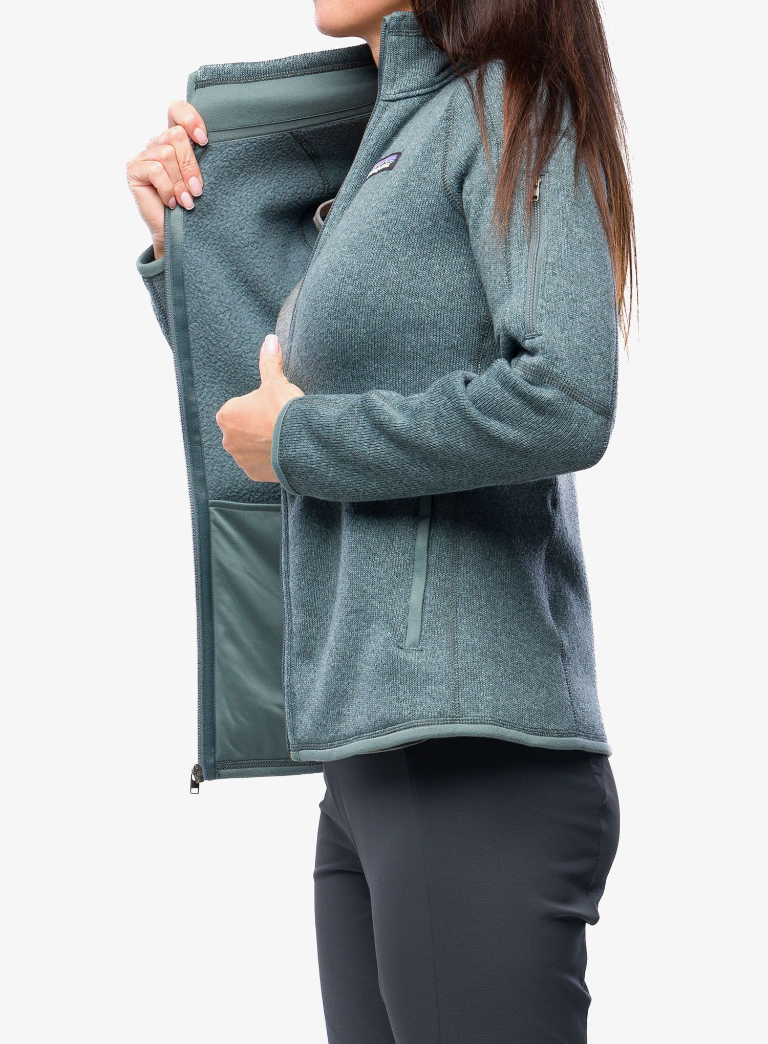 Fleecová mikina dámská Patagonia Better Sweater Jacket - nouveau green