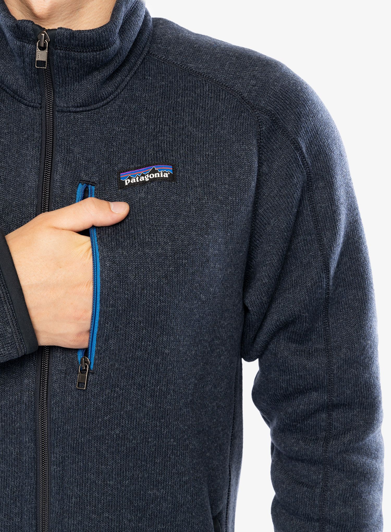 Fleecová mikina Patagonia Better Sweater Jacket - pitch blue