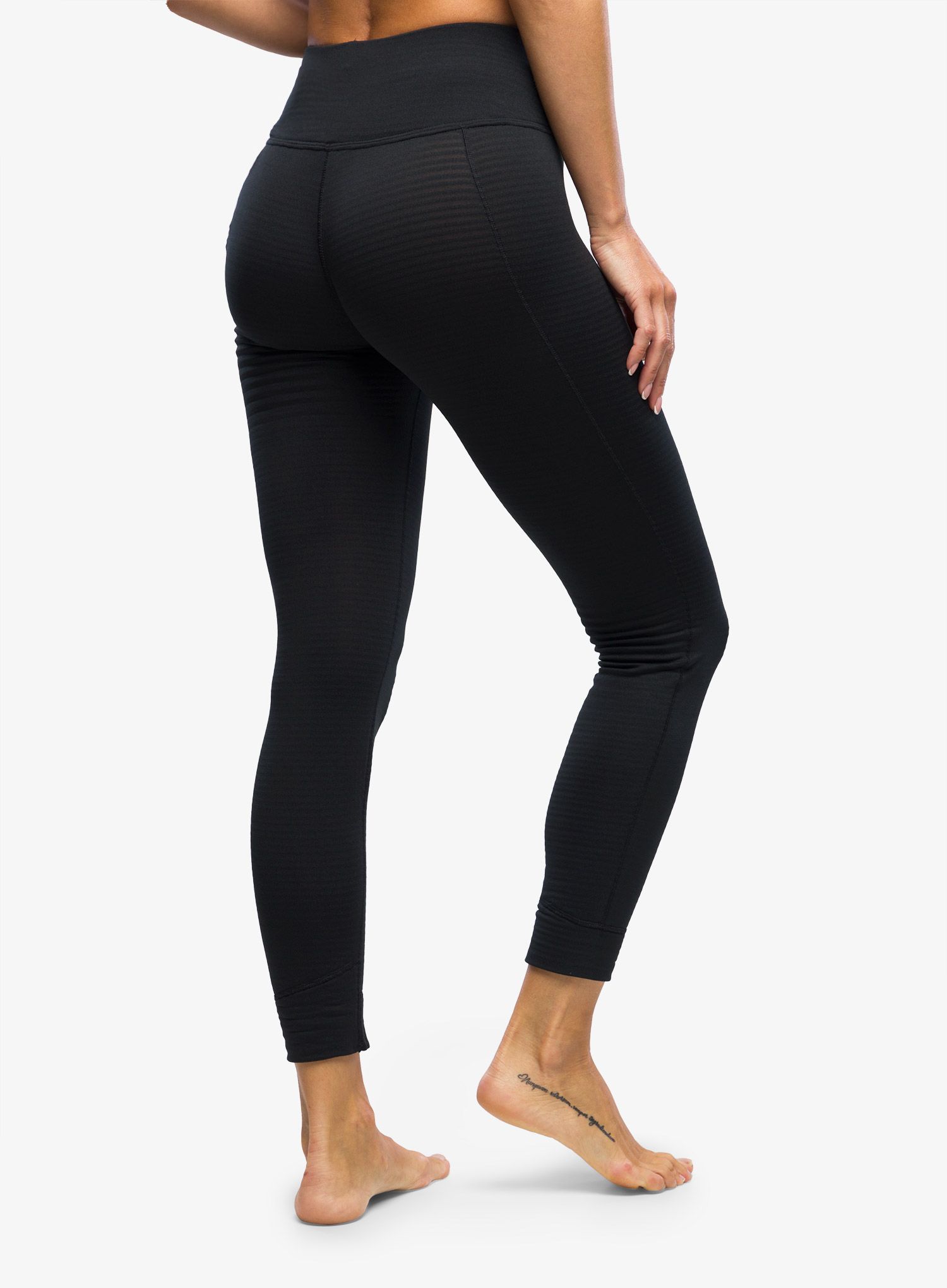 Termo legíny dámské Patagonia Cap TW Bottoms - black
