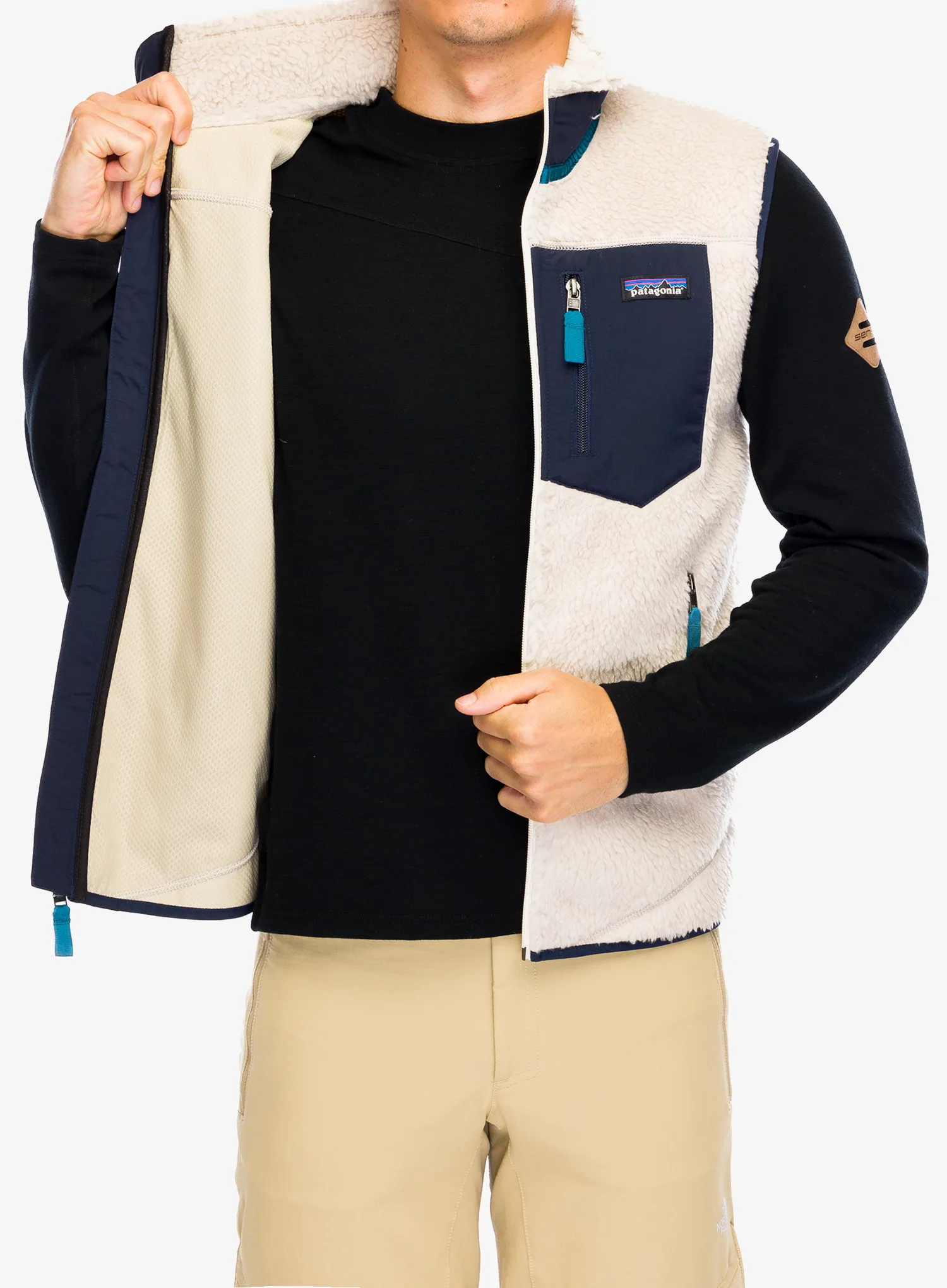 Pánská vesta Patagonia Classic Retro-X Vest - natural