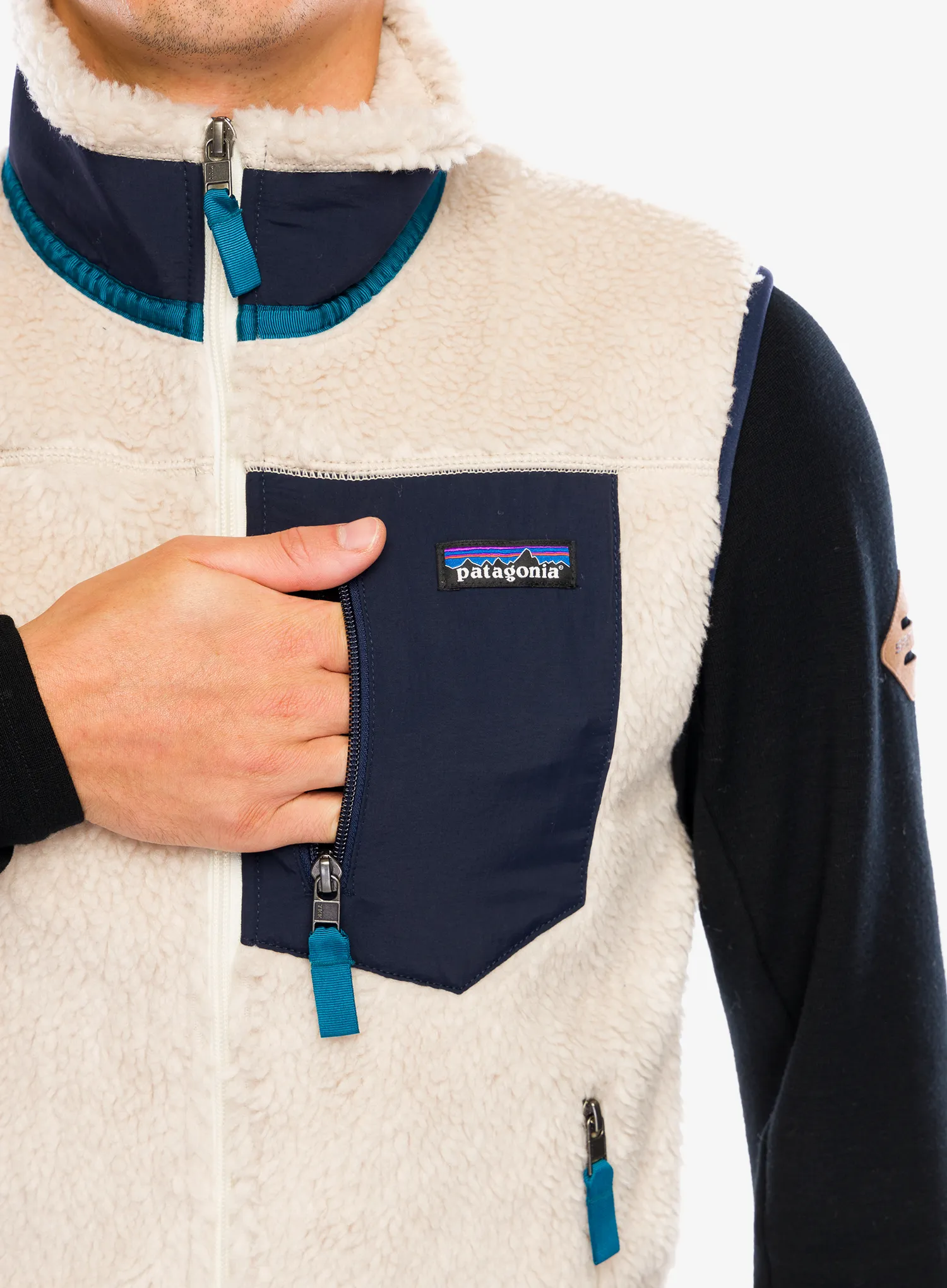 Pánská vesta Patagonia Classic Retro-X Vest - natural