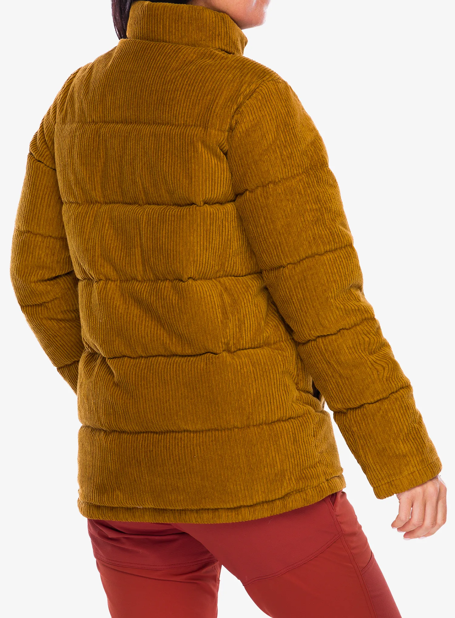 Dámská péřová bunda Patagonia Cord Fjord Coat - shelter brown