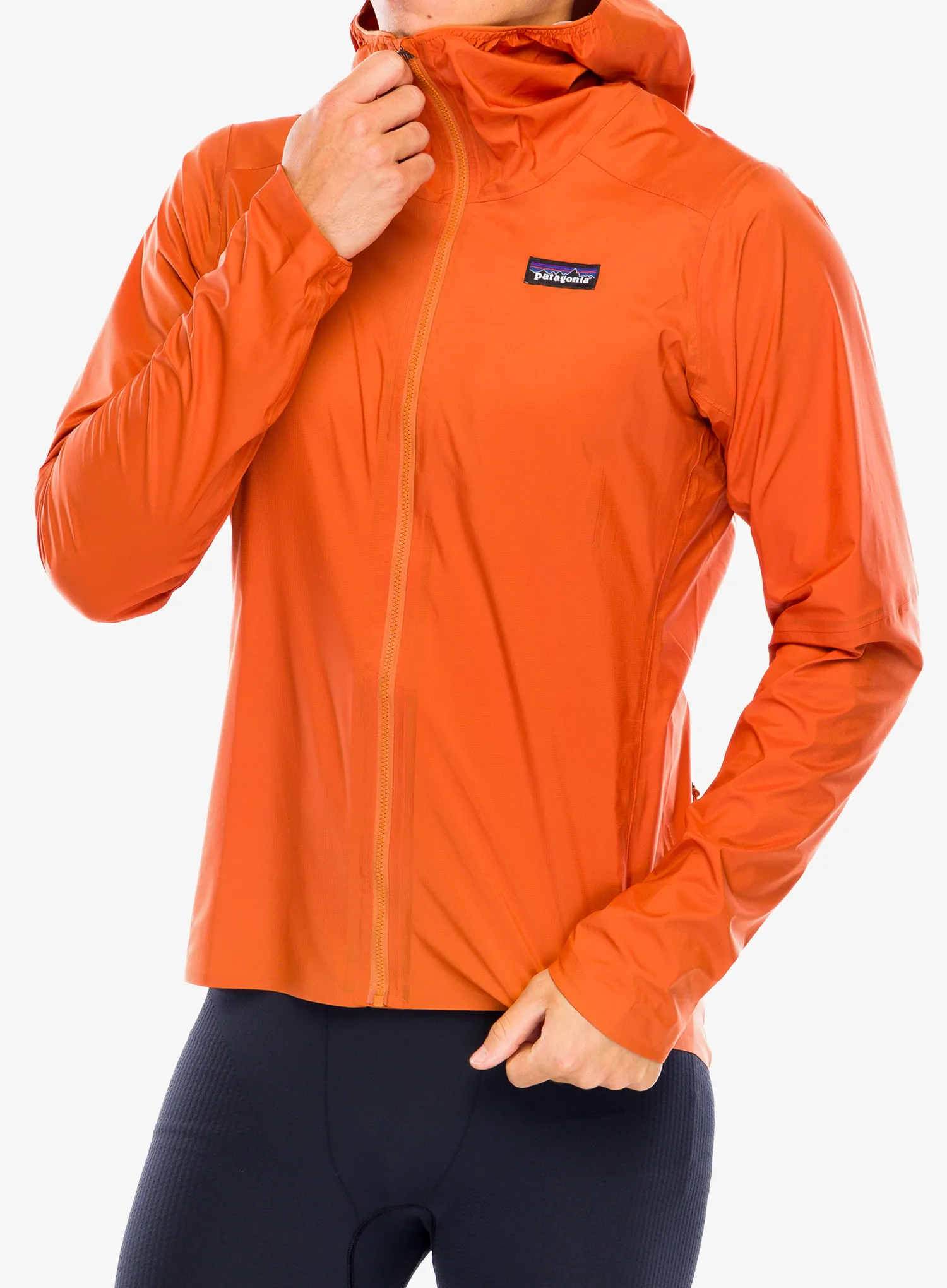 Bunda na kolo Patagonia Dirt Roamer Jacket - redtail rust