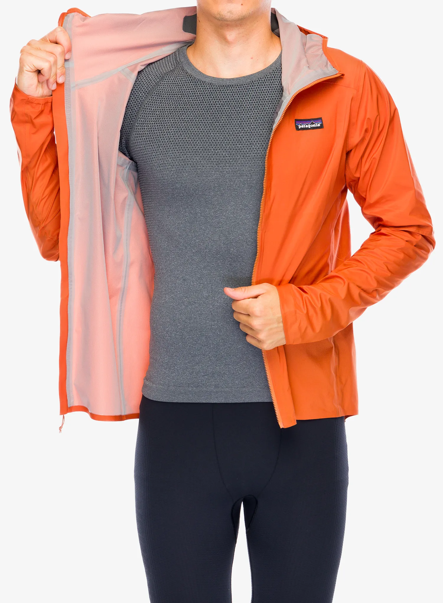 Bunda na kolo Patagonia Dirt Roamer Jacket - redtail rust
