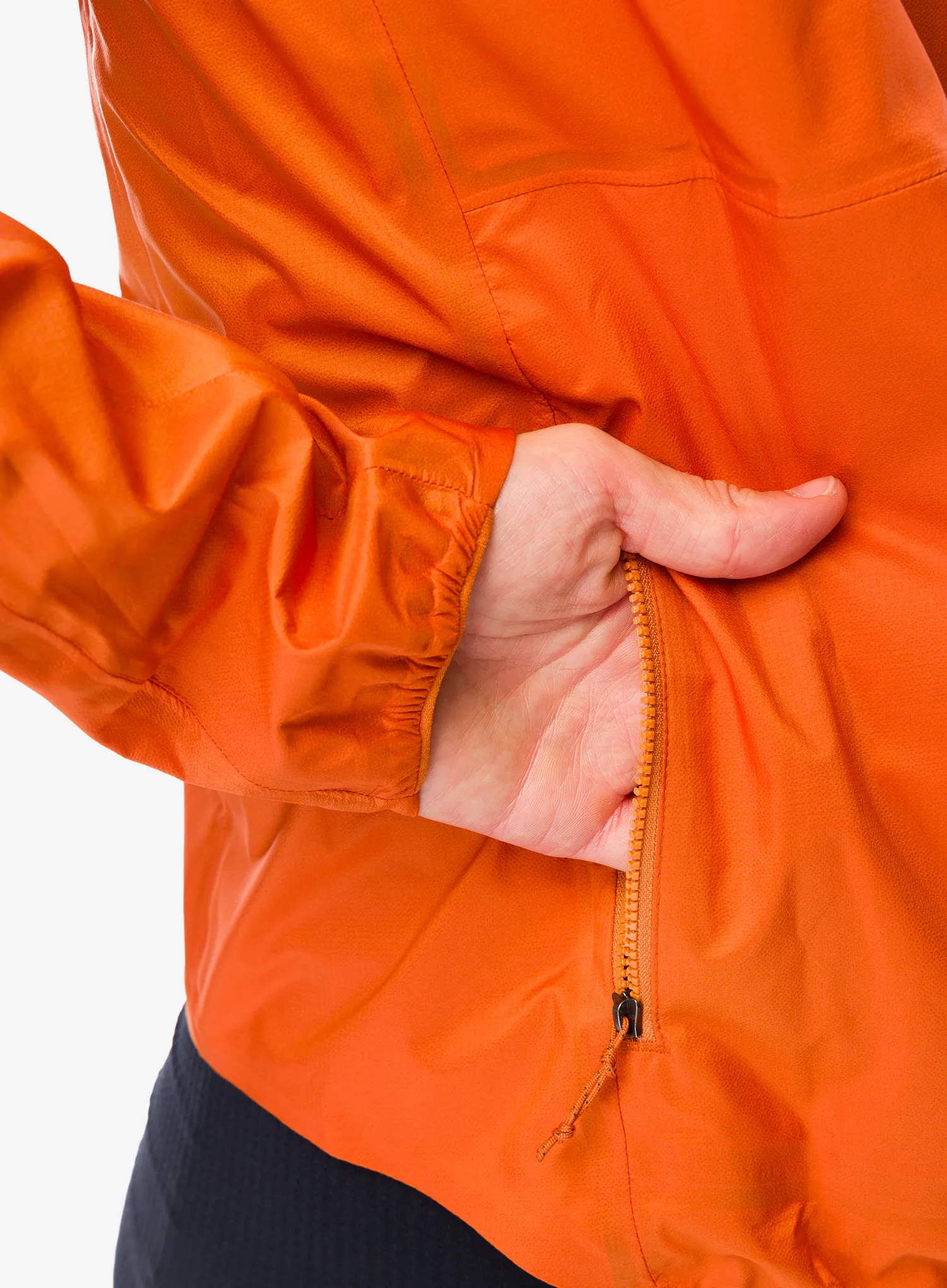 Bunda na kolo Patagonia Dirt Roamer Jacket - redtail rust