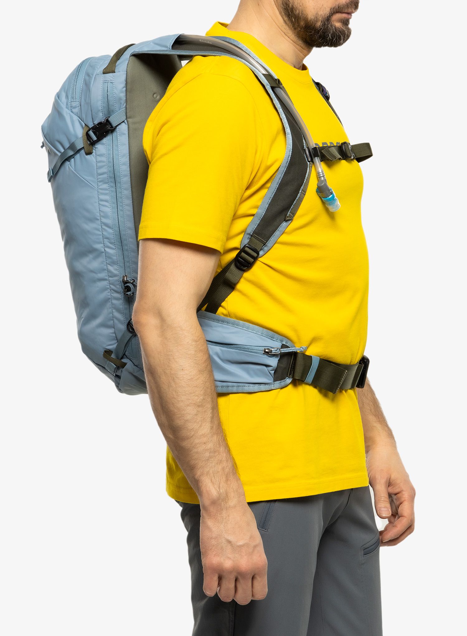 Batoh na kolo Patagonia Dirt Roamer Pack 20L - light plume grey