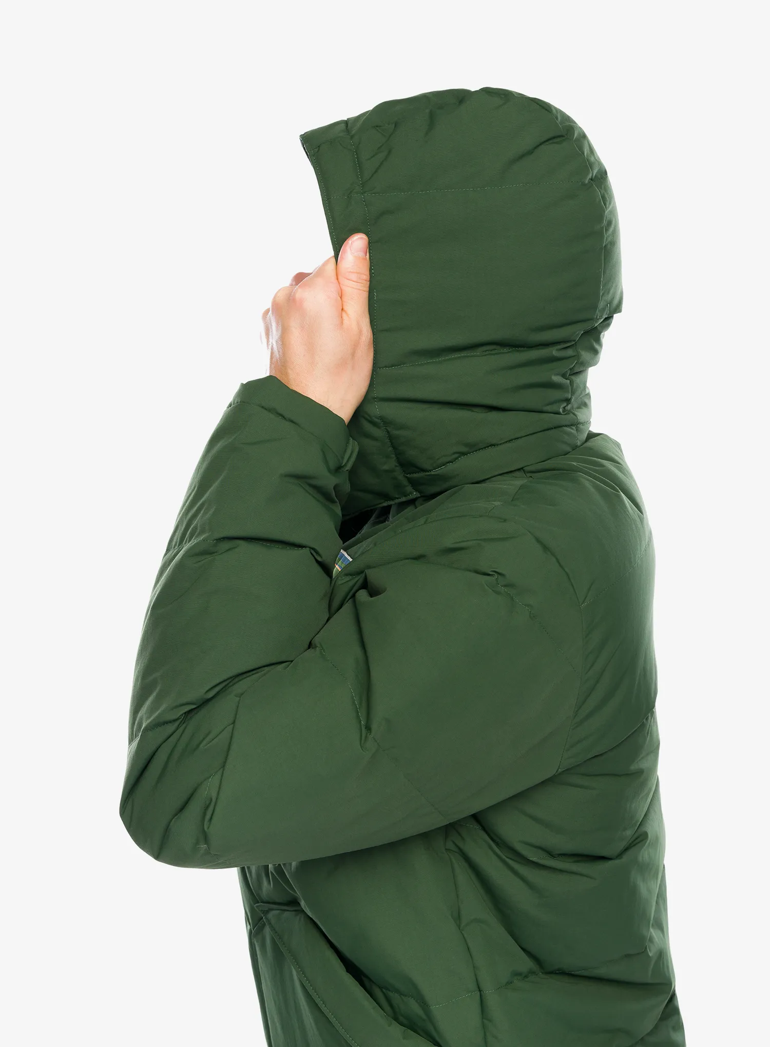 Péřová bunda Patagonia Downdrift Jacket - torrey pine green