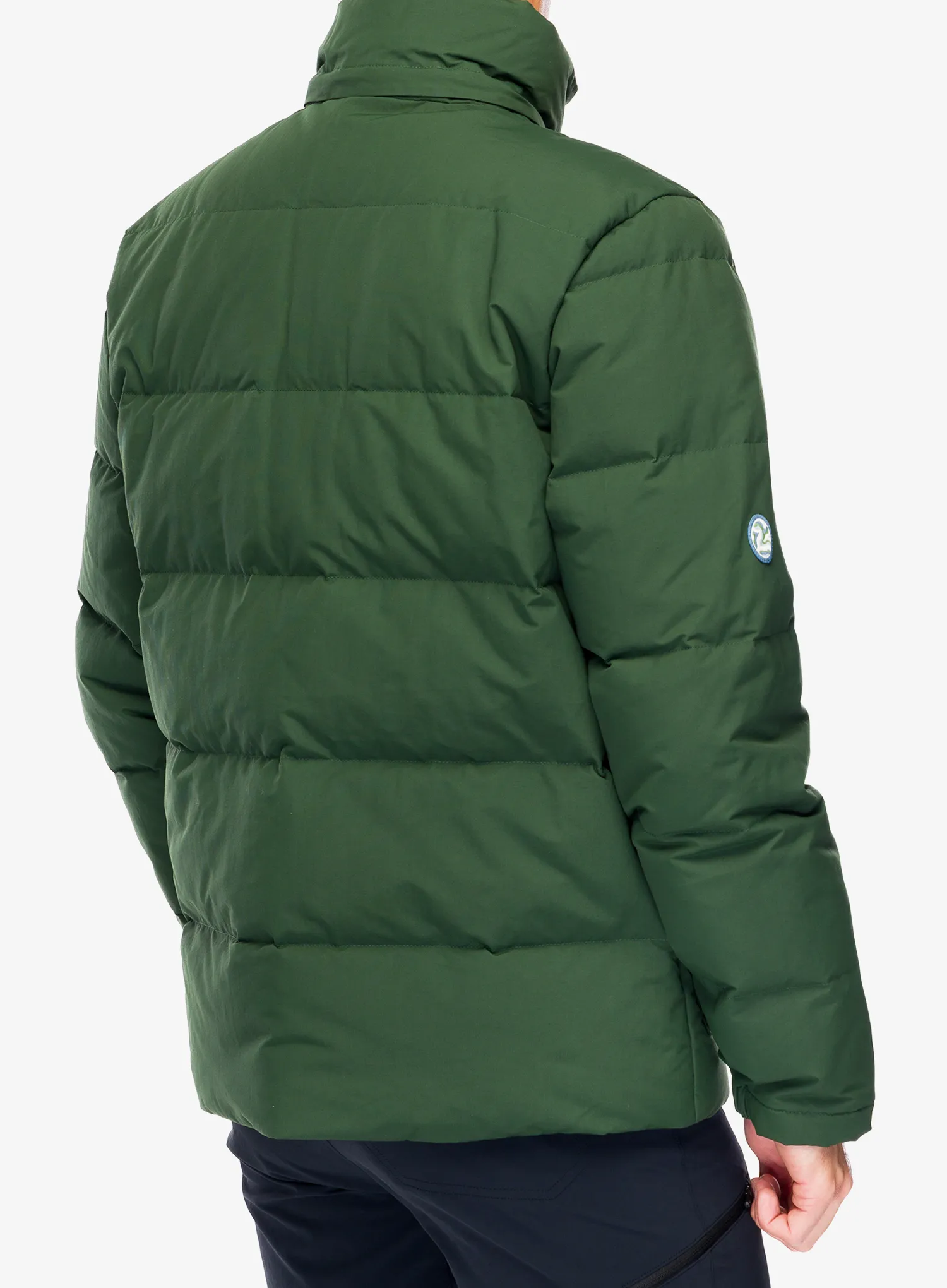 Péřová bunda Patagonia Downdrift Jacket - torrey pine green
