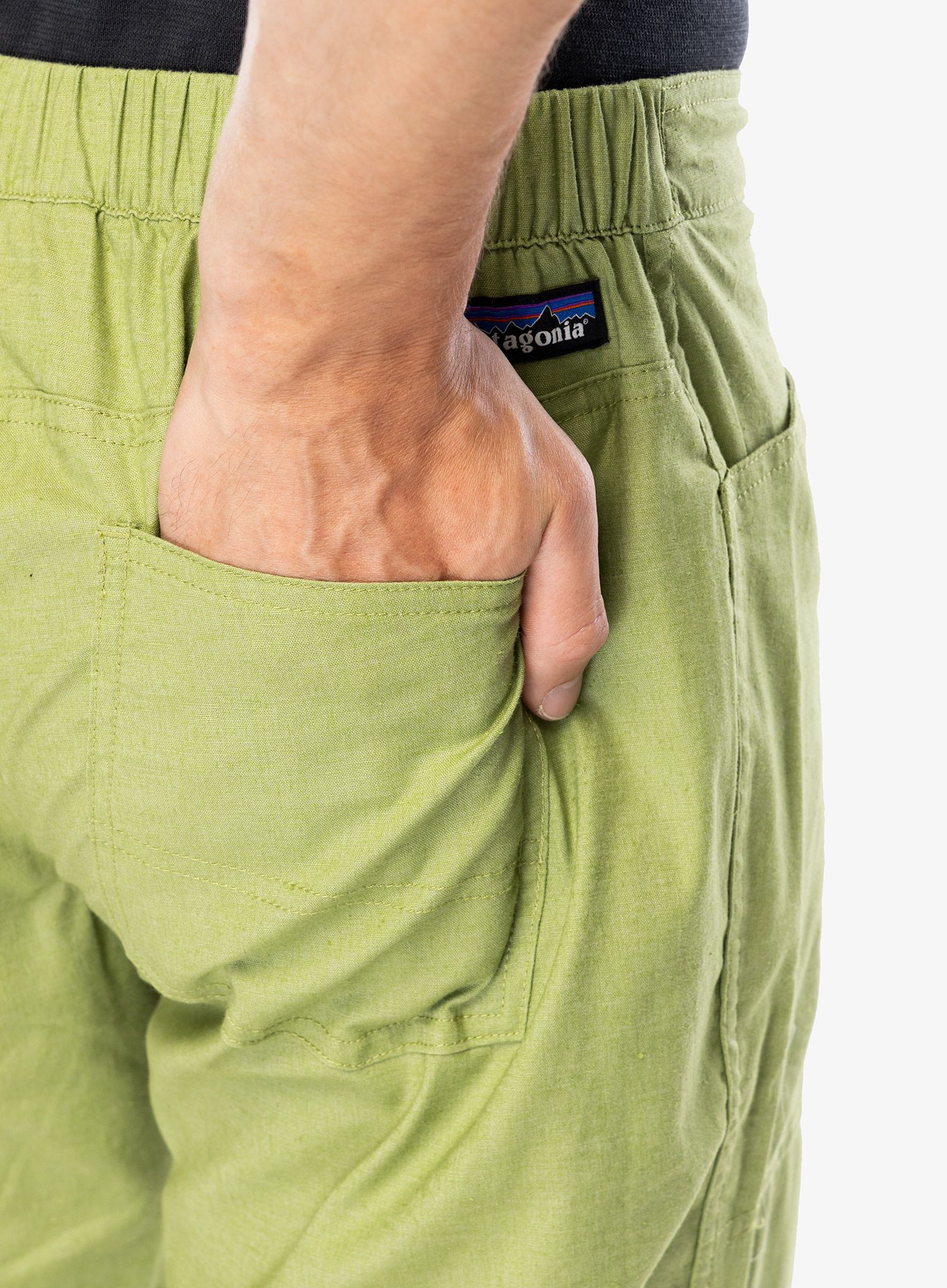 Lezecké kalhoty Patagonia Hampi Rock Pants - buckhorn green