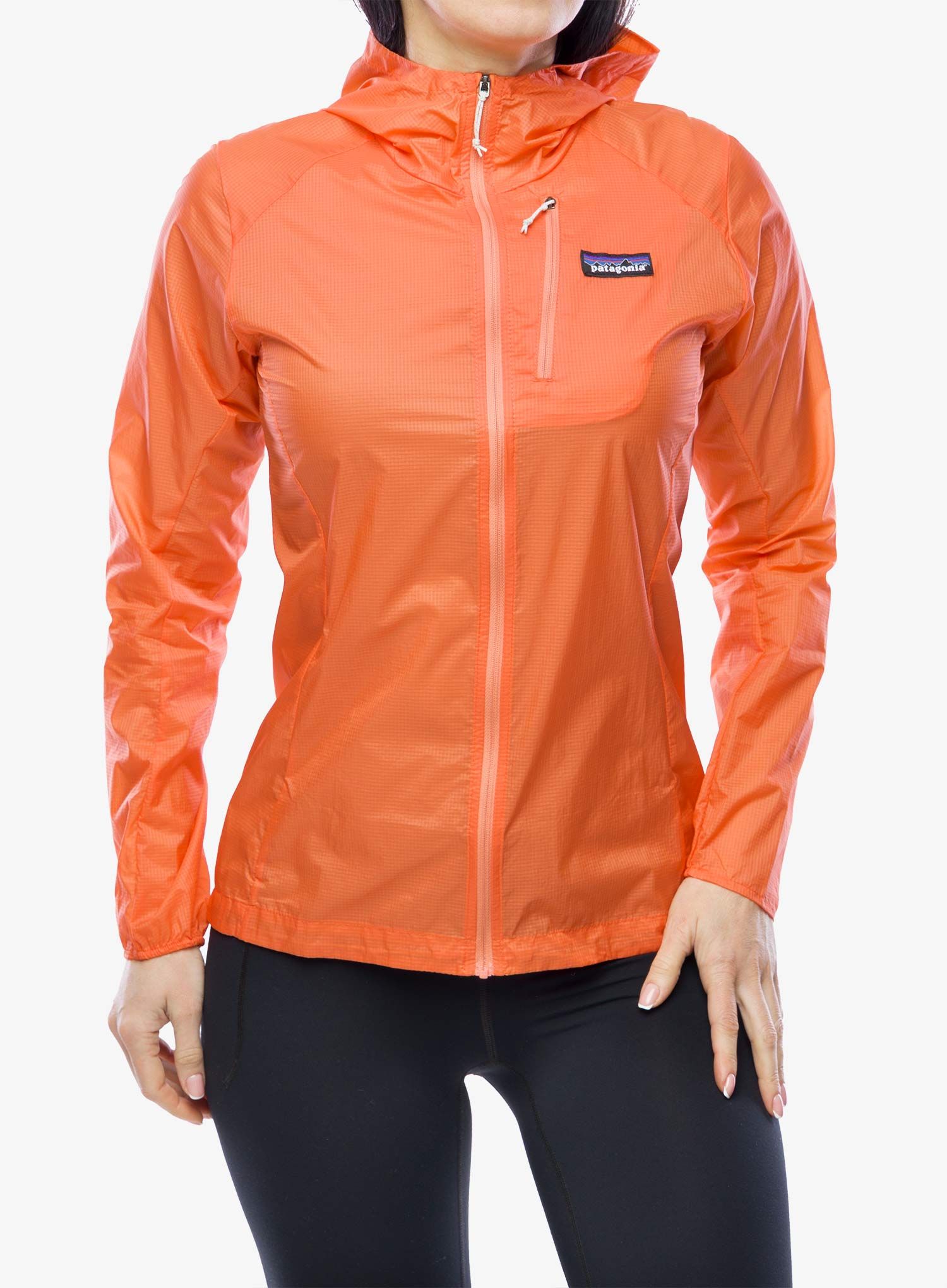 Bunda na běhání dámská Patagonia Houdini Jacket - coho coral