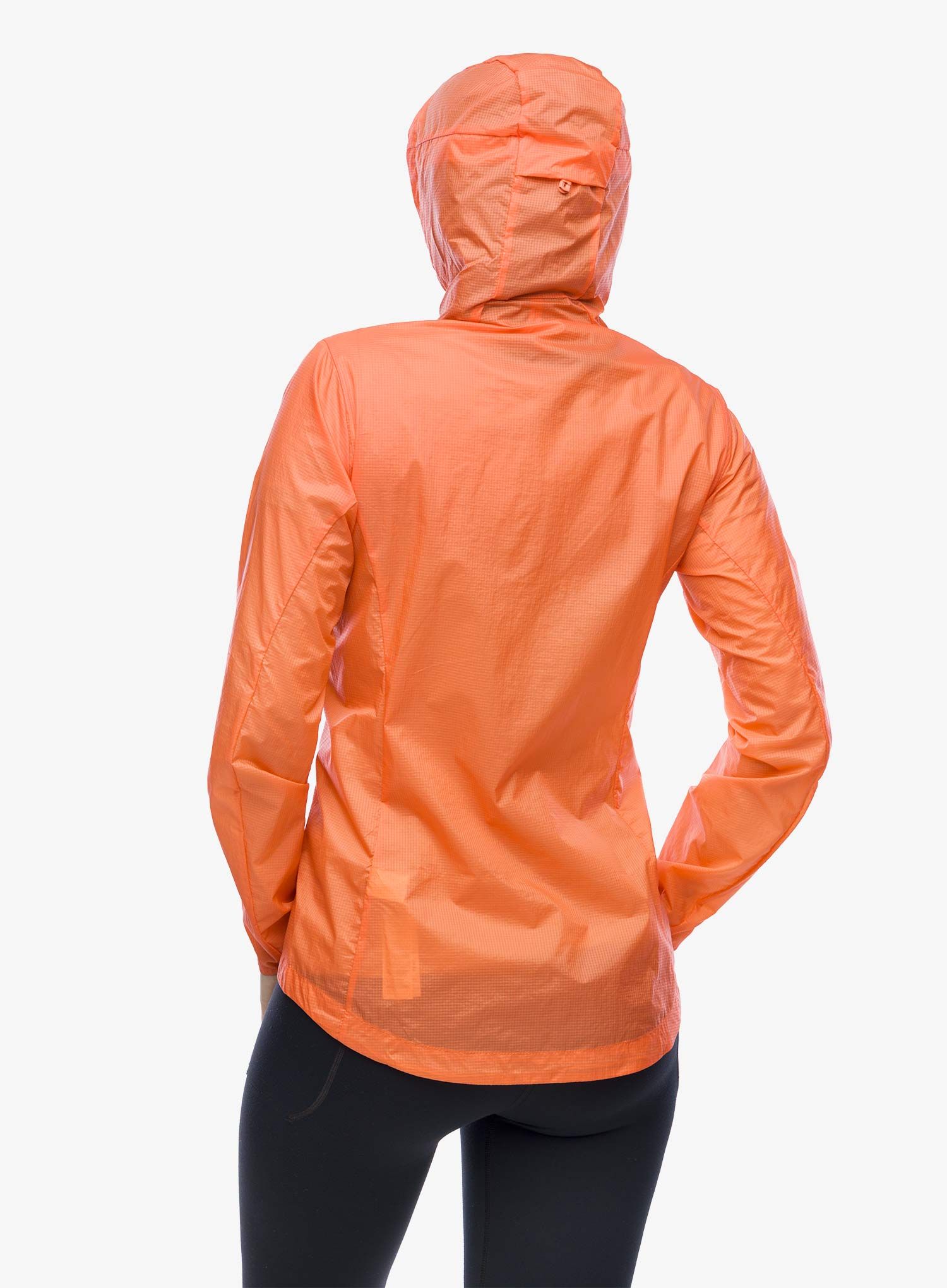 Bunda na běhání dámská Patagonia Houdini Jacket - coho coral