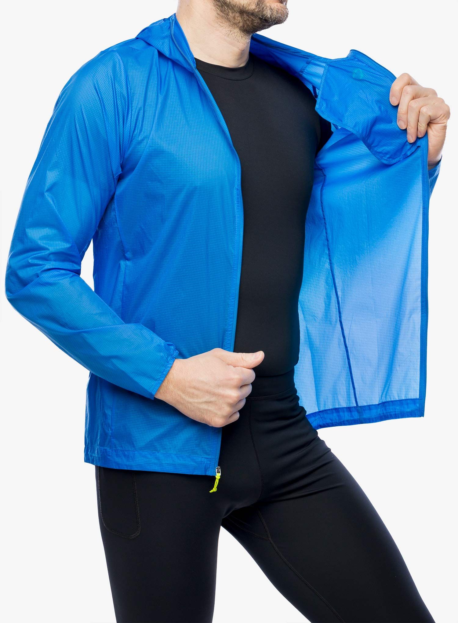 Bunda na běhání Patagonia Houdini Jacket - vessel blue