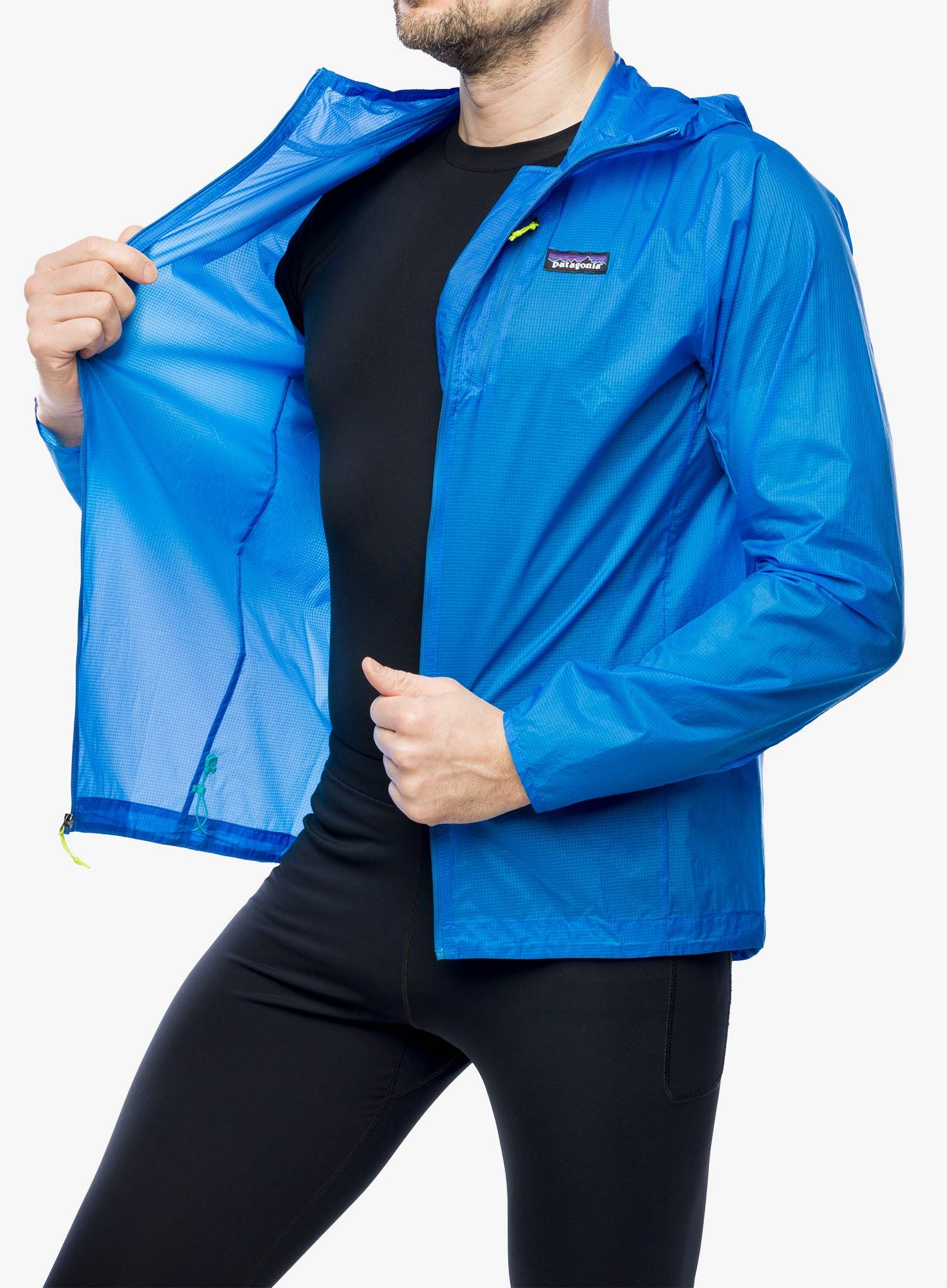 Bunda na běhání Patagonia Houdini Jacket - vessel blue
