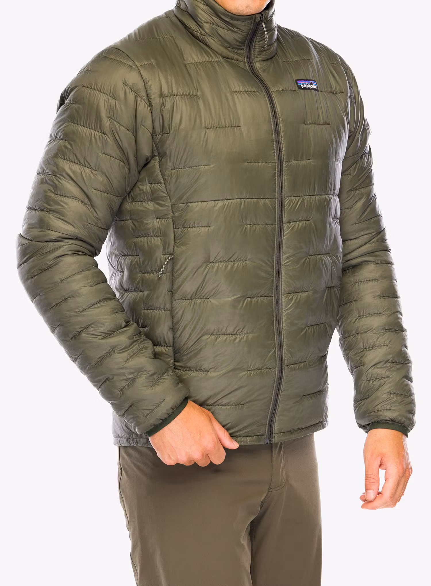 Zateplená bunda Patagonia Micro Puff Jacket - pine needle green