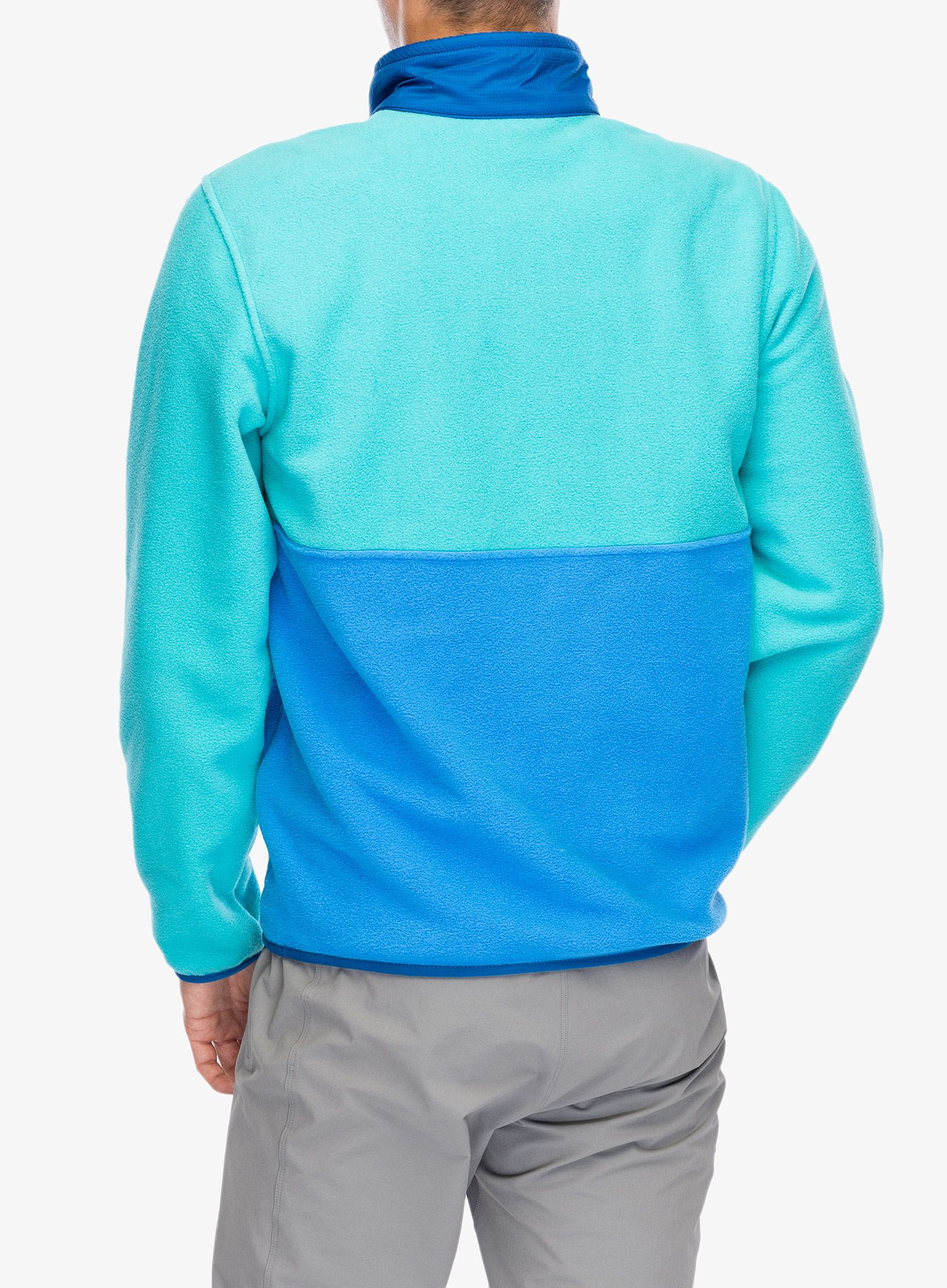 Fleece mikina Patagonia Microdini 1/2 Zip - vessel blue