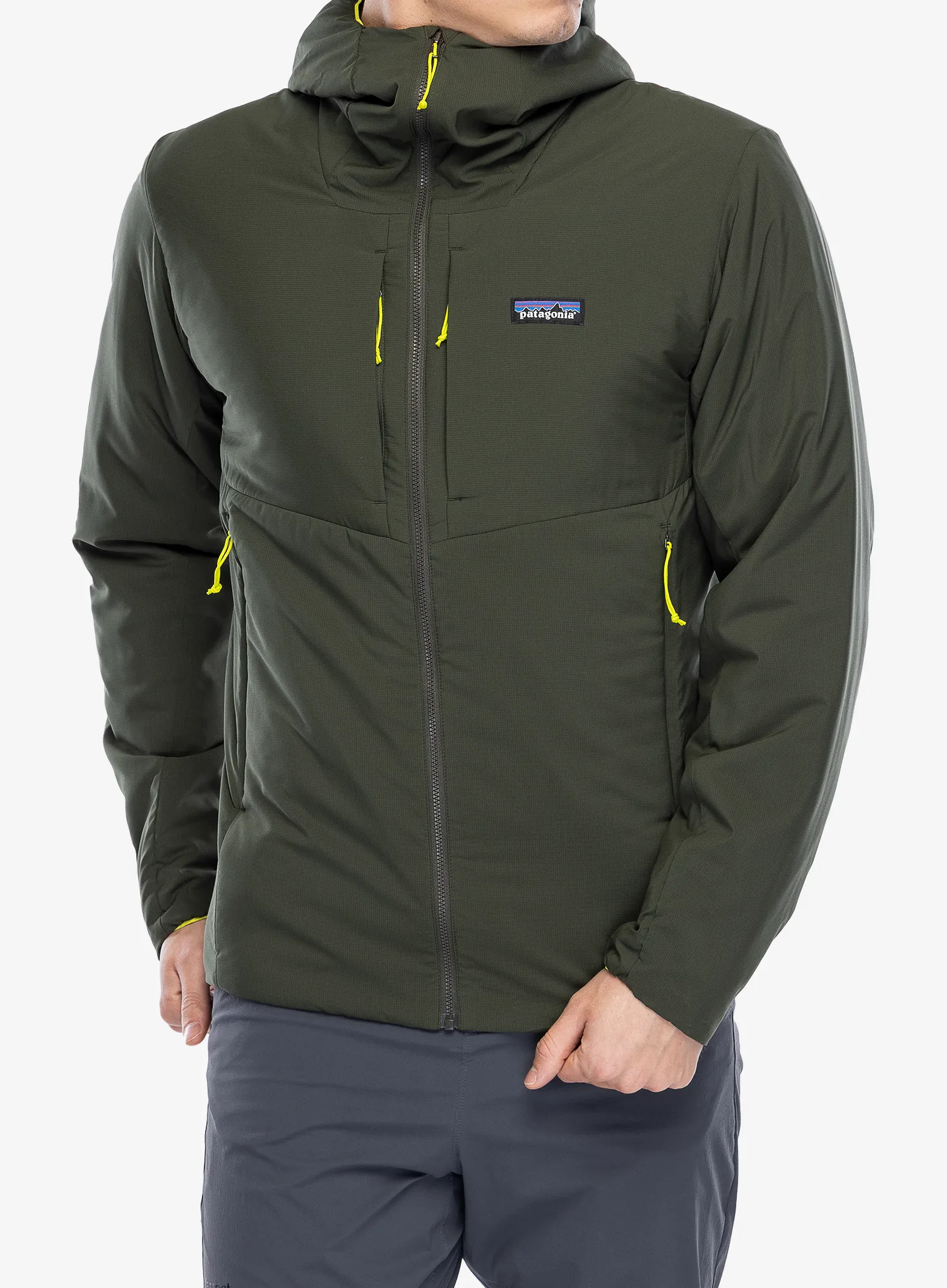 Zateplená bunda Patagonia Nano-Air Hoody - pine needle green