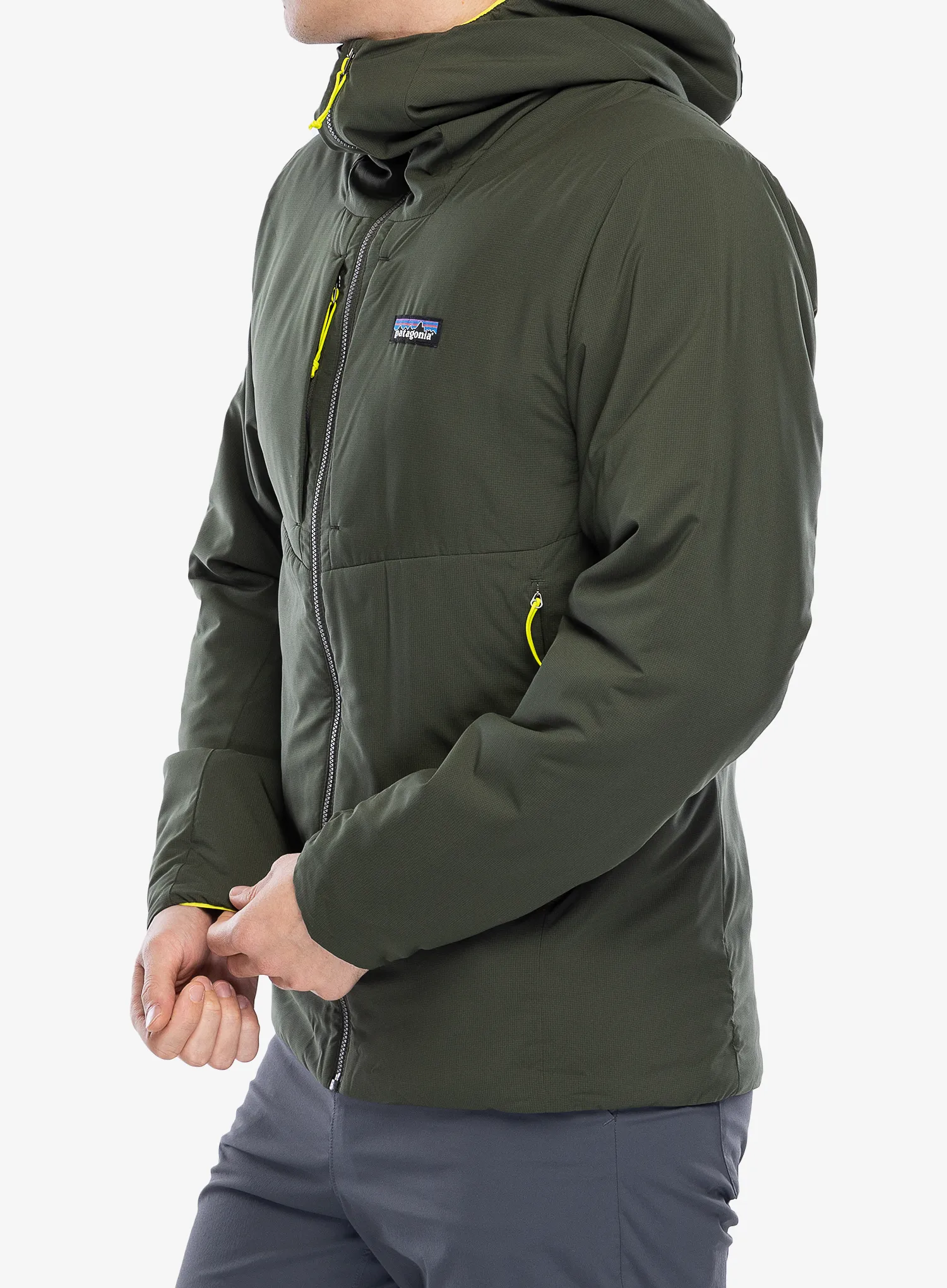 Zateplená bunda Patagonia Nano-Air Hoody - pine needle green