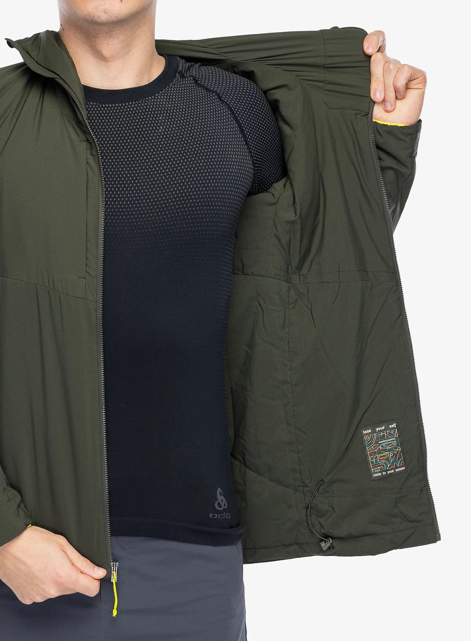 Zateplená bunda Patagonia Nano-Air Hoody - pine needle green
