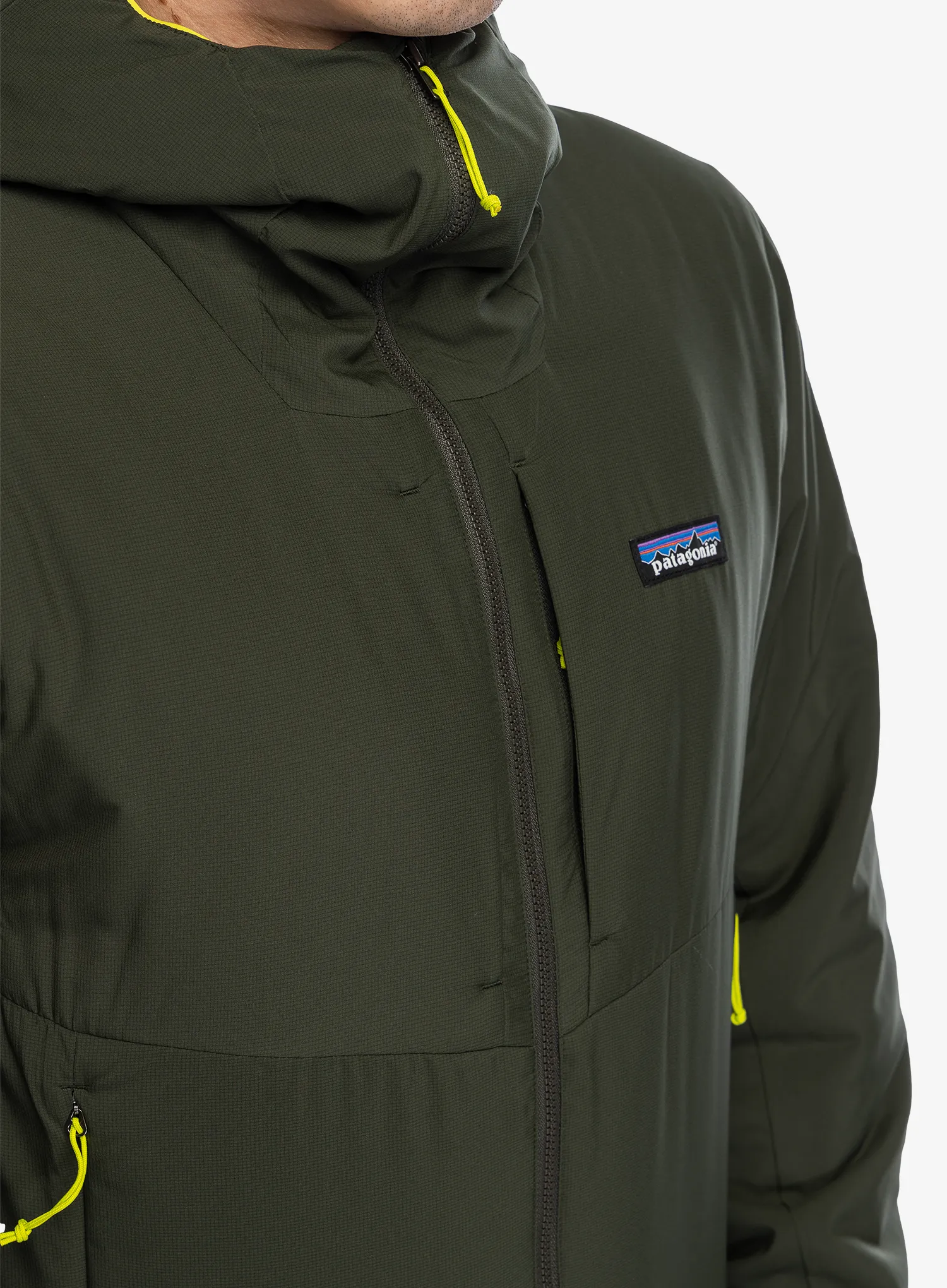Zateplená bunda Patagonia Nano-Air Hoody - pine needle green