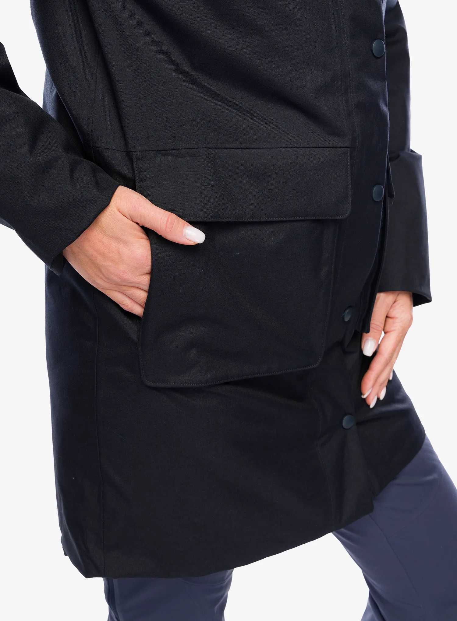 Bunda 3v1 dámská Patagonia Pine Bank 3-in-1 Parka - pitch blue