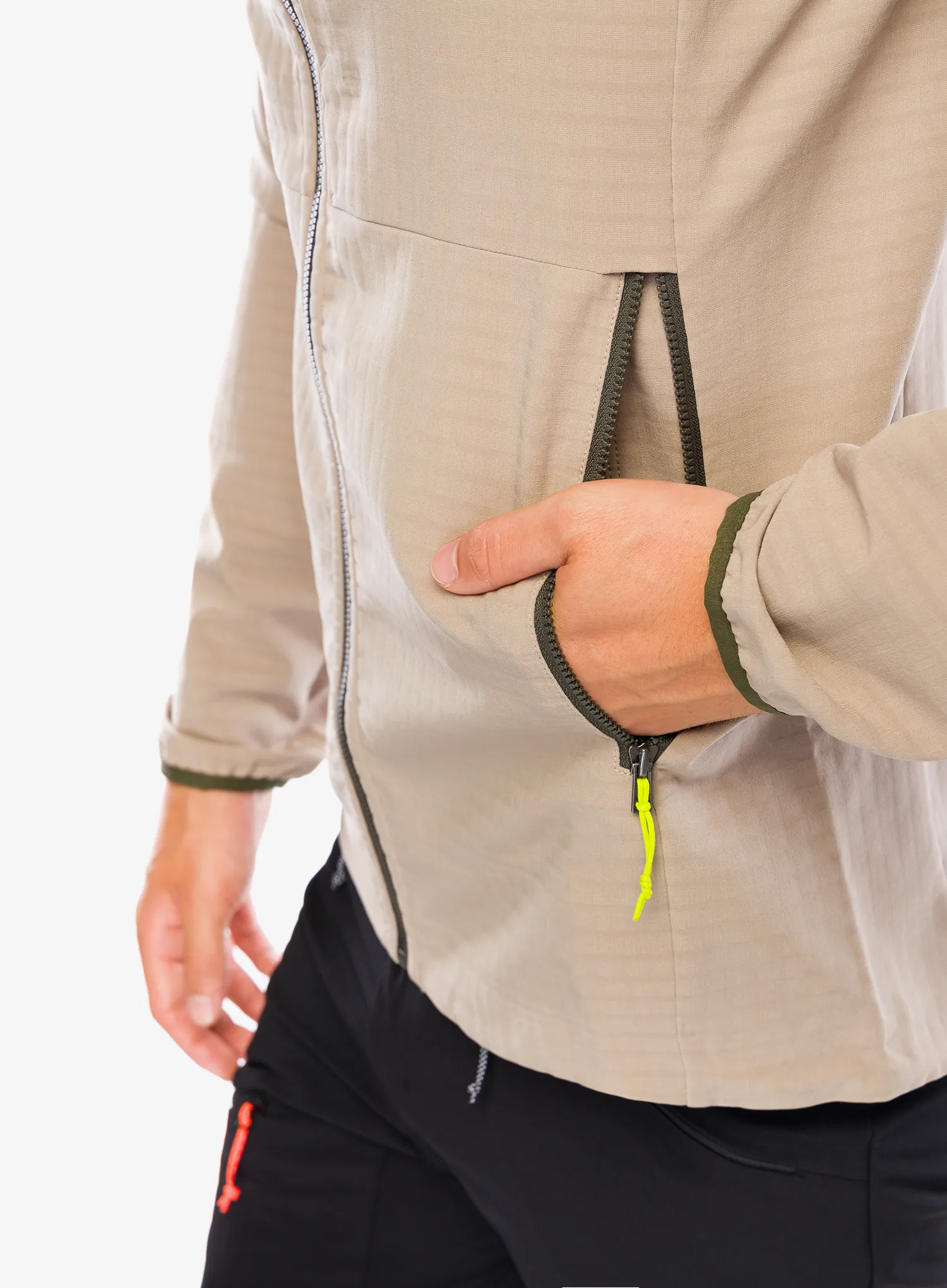 Softshellová bunda Patagonia R1 TechFace Hoody - seabird grey
