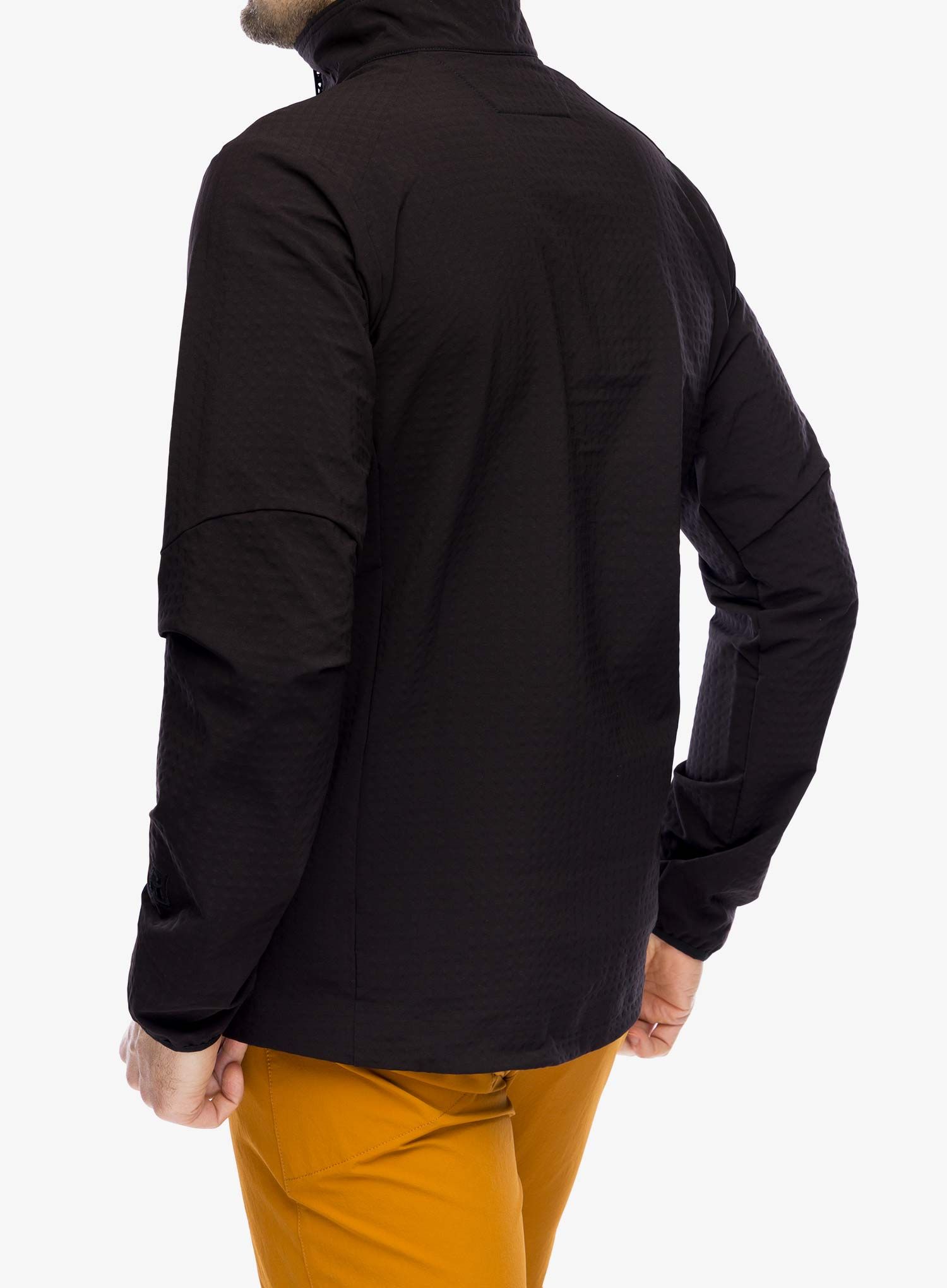 Softshellová bunda Patagonia R1 TechFace Jacket - black