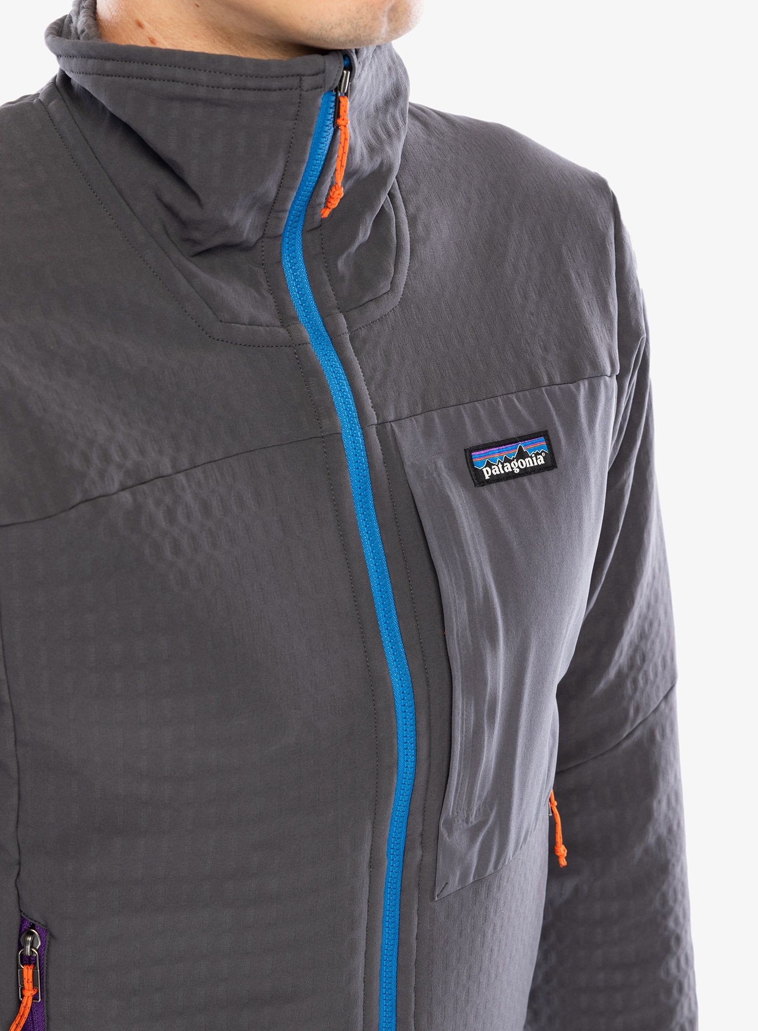 Softshellová bunda Patagonia R2 TechFace Jacket - forge grey