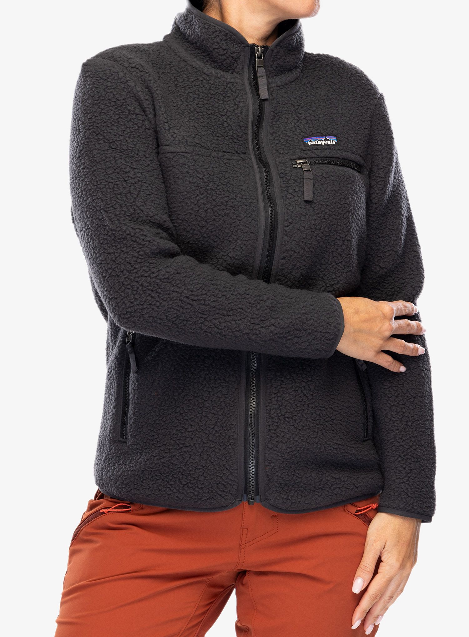 Fleecová mikina dámská Patagonia Retro Pile Jacket - ink black