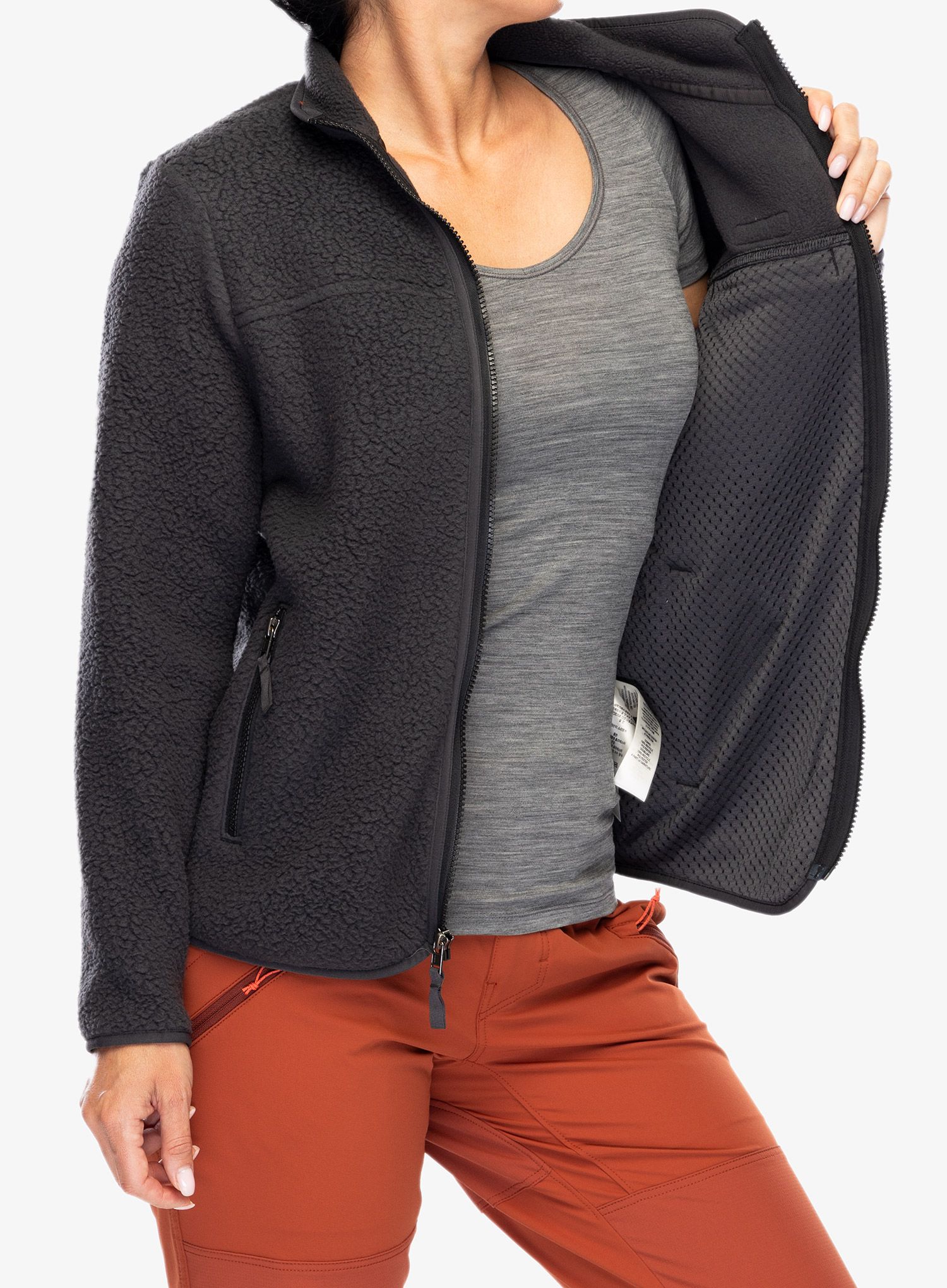 Fleecová mikina dámská Patagonia Retro Pile Jacket - ink black