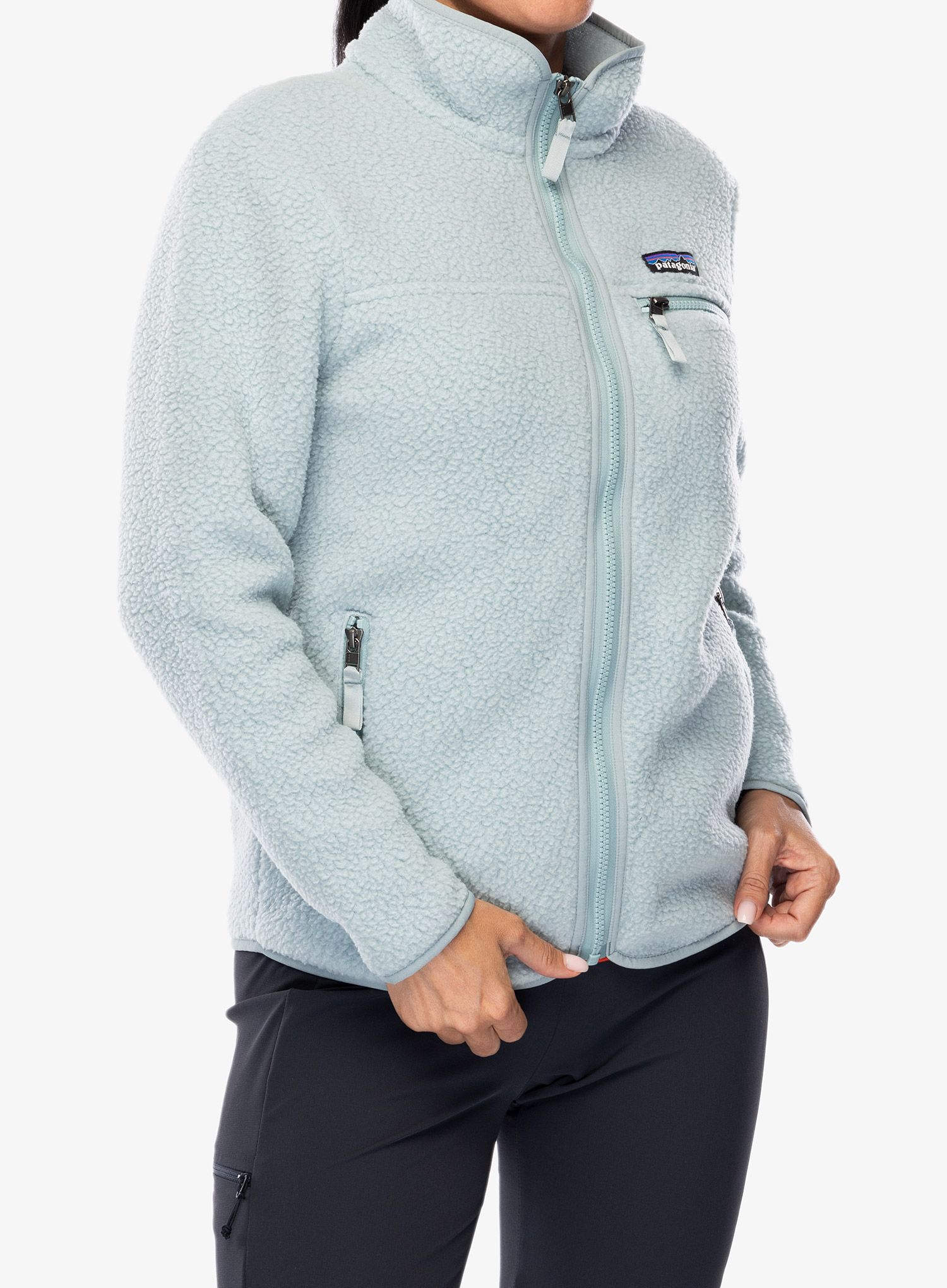 Fleecová mikina dámská Patagonia Retro Pile Jacket - thermal blue
