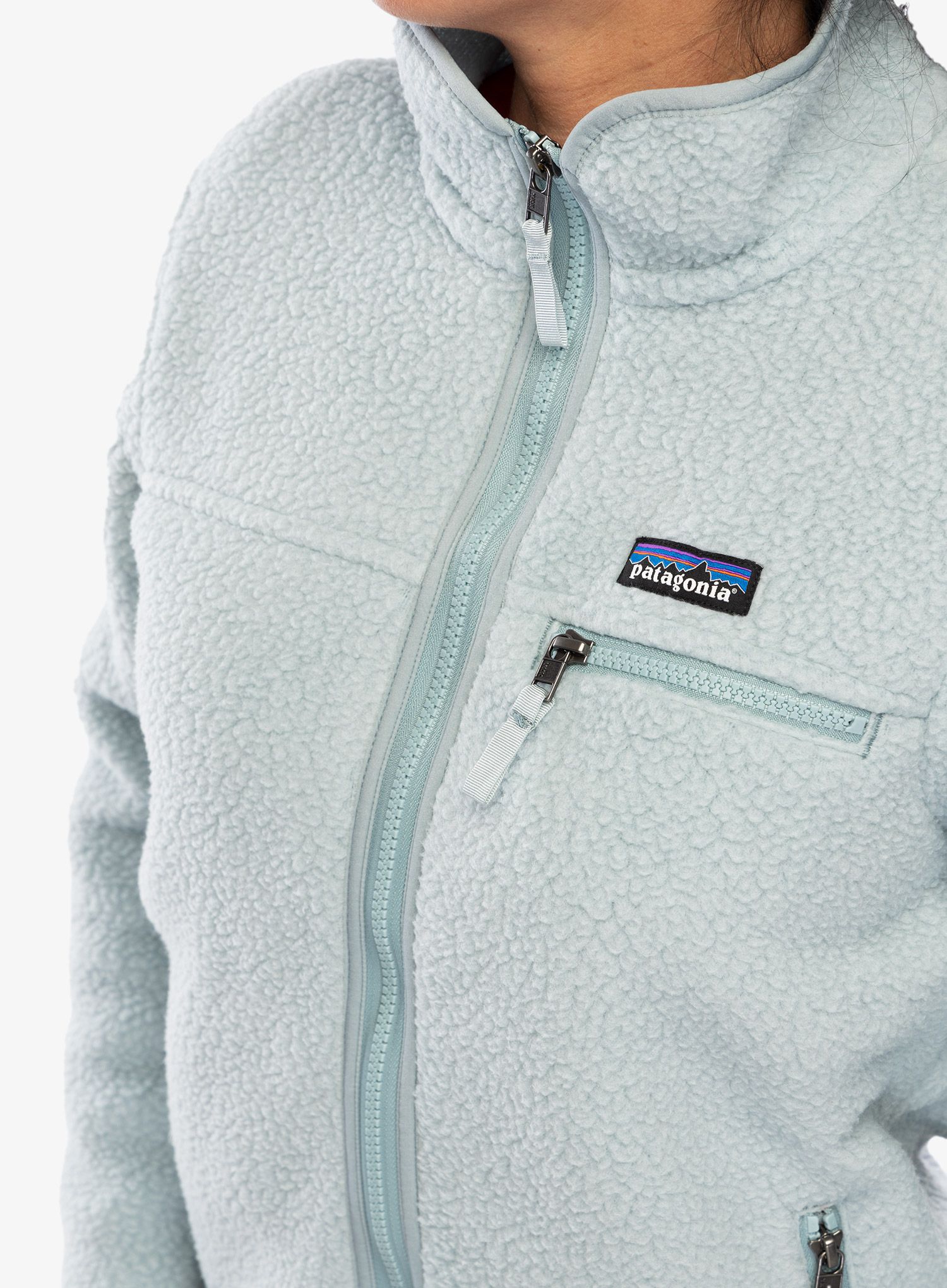 Fleecová mikina dámská Patagonia Retro Pile Jacket - thermal blue