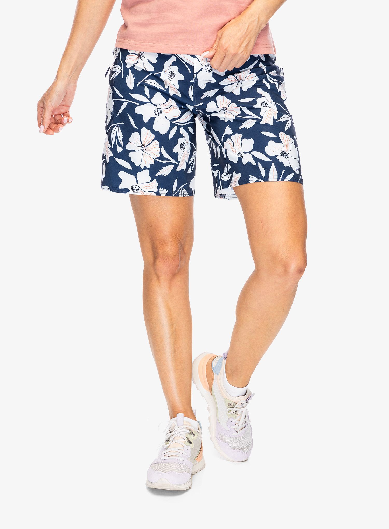 Dámské kraťasy Patagonia Stretch Hydropeak Boardshorts 8'' - blue