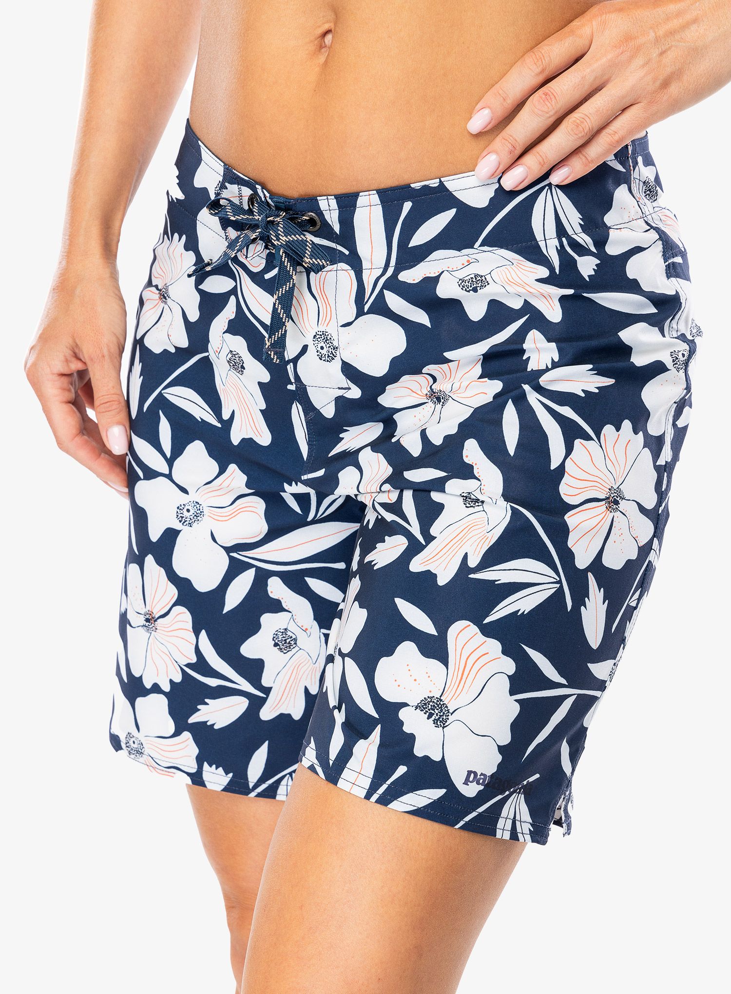 Dámské kraťasy Patagonia Stretch Hydropeak Boardshorts 8'' - blue