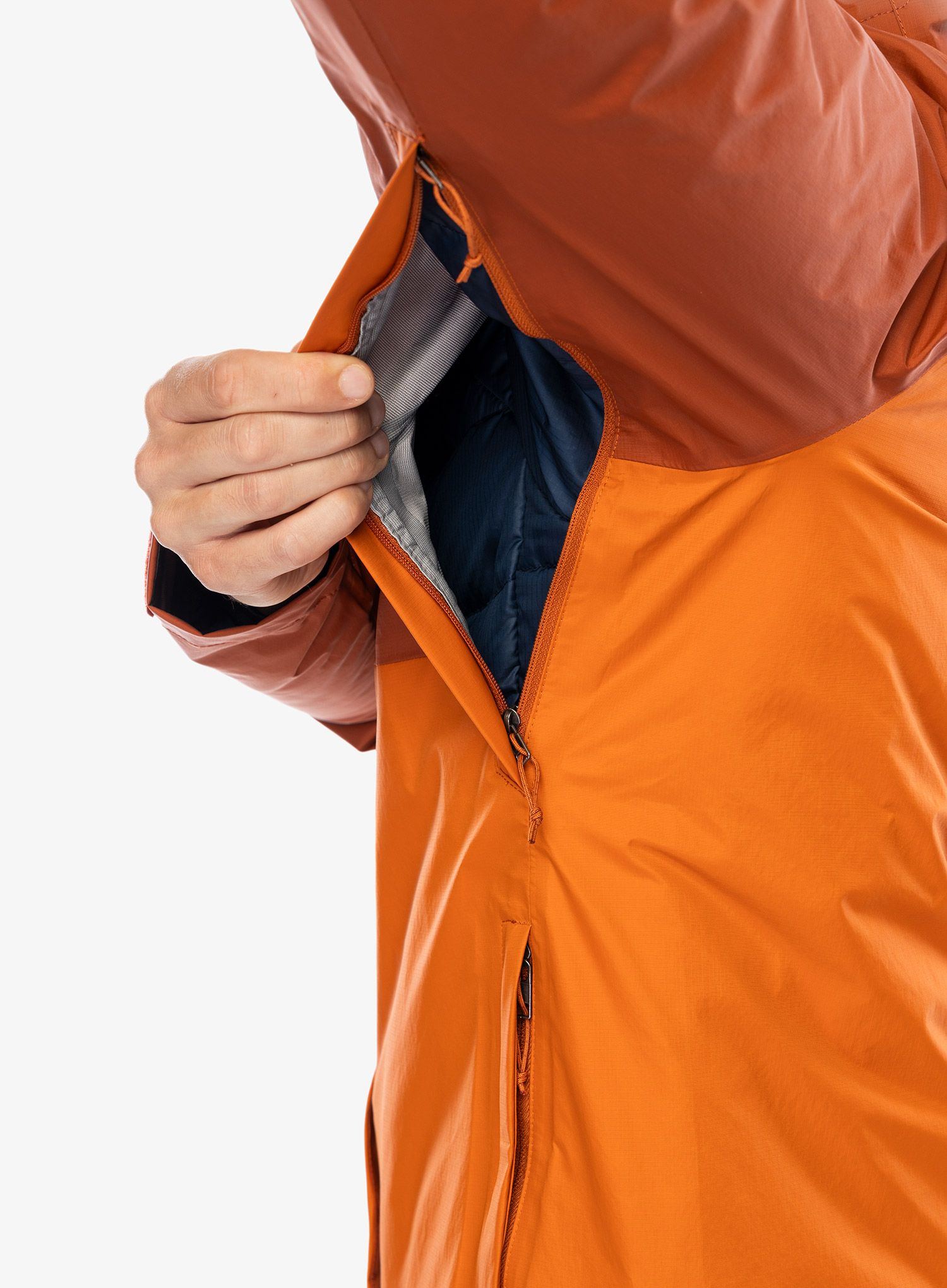 Bunda s membránou Patagonia Torrentshell 3L Jacket - redtail rust