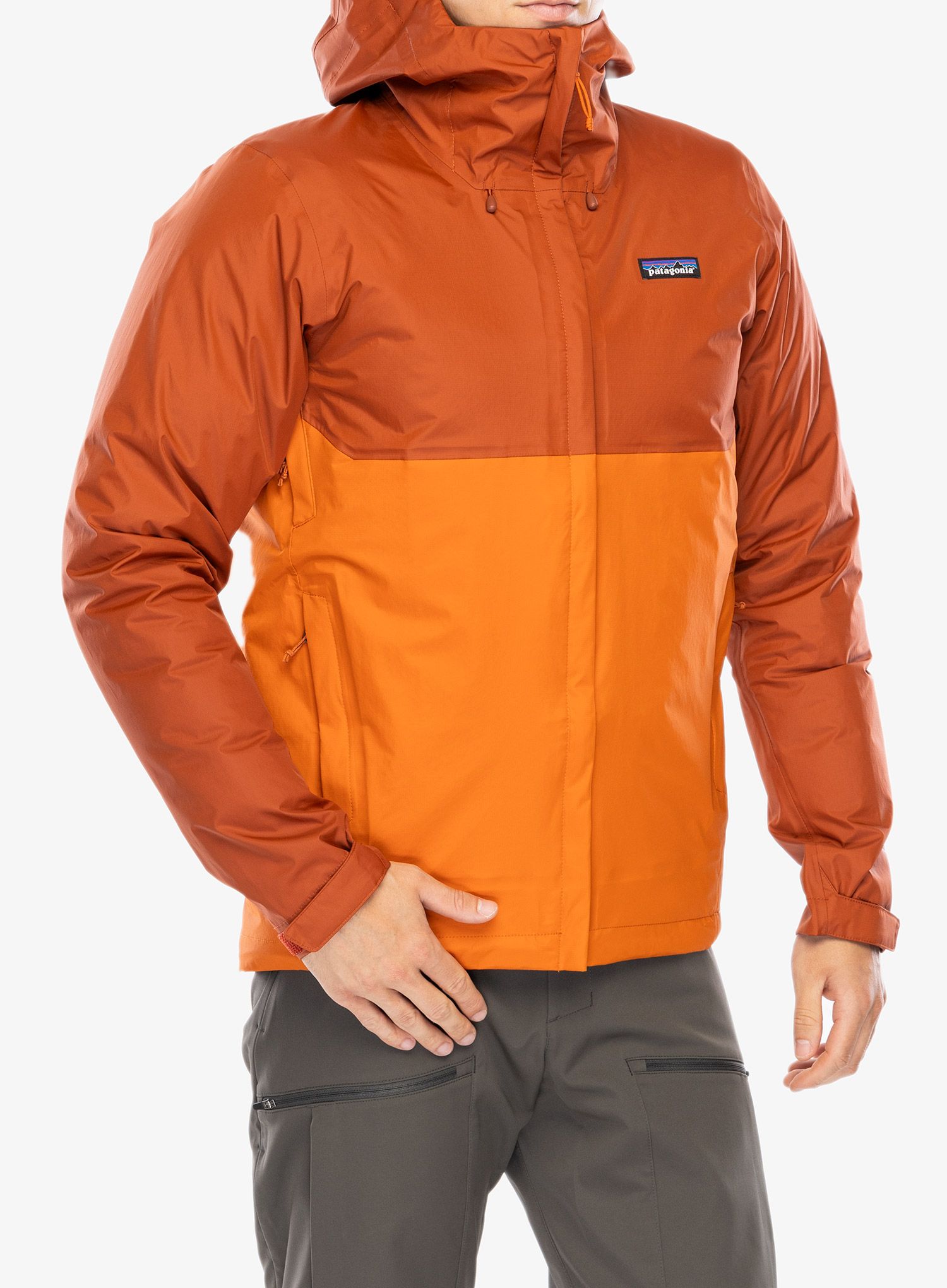 Bunda s membránou Patagonia Torrentshell 3L Jacket - redtail rust