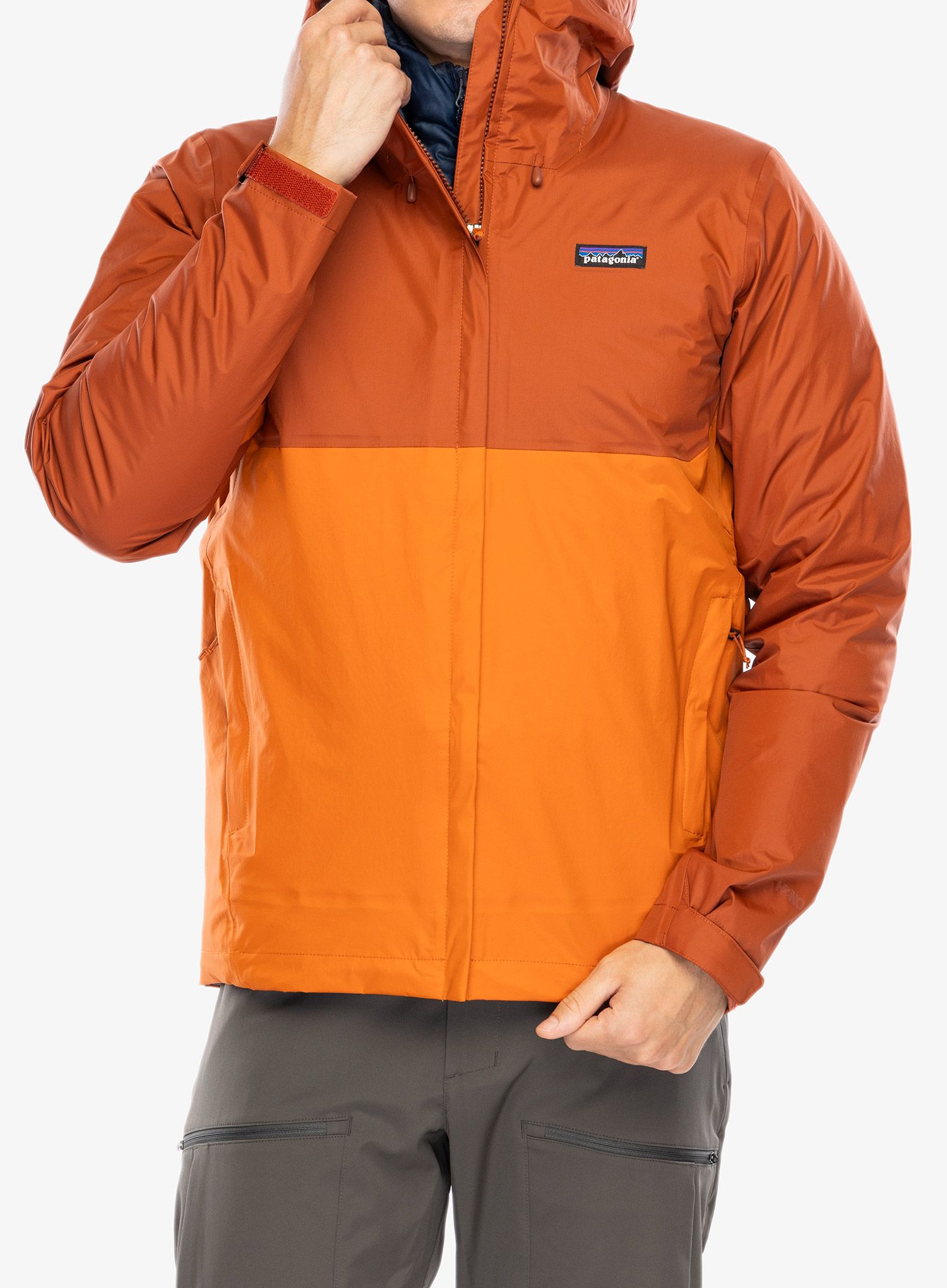 Bunda s membránou Patagonia Torrentshell 3L Jacket - redtail rust