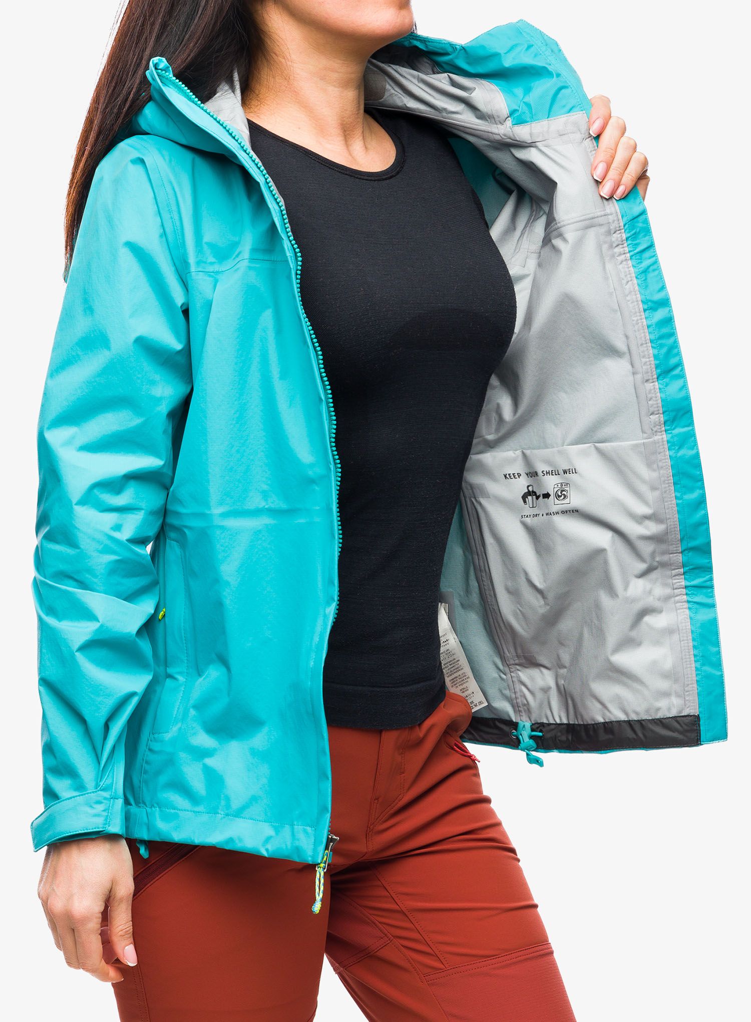 Dámská bunda do deště Patagonia Torrentshell 3L Jacket - subtidal blue