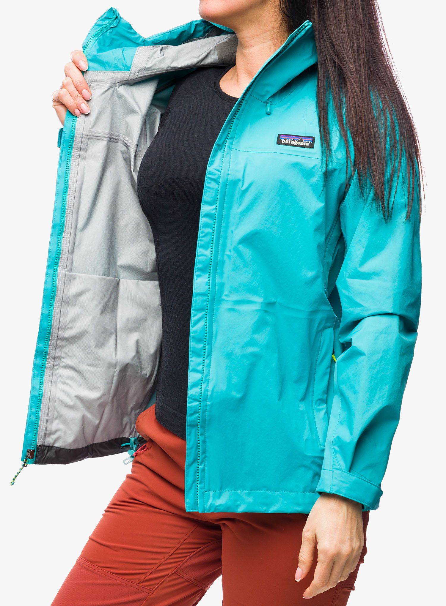 Dámská bunda do deště Patagonia Torrentshell 3L Jacket - subtidal blue