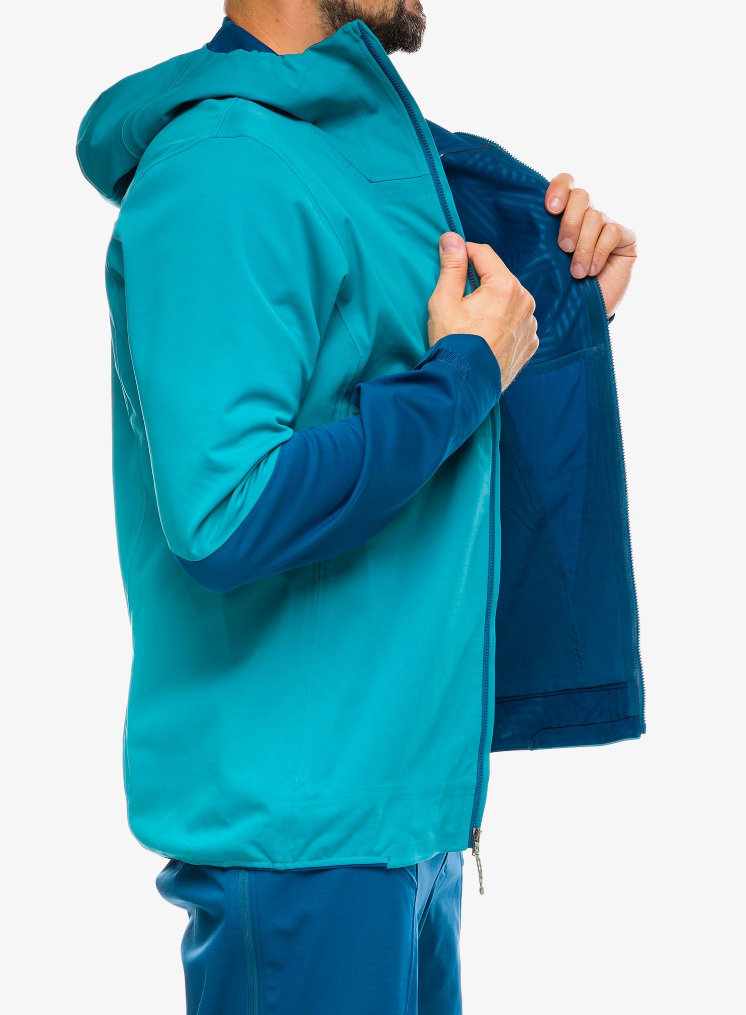 Bunda Patagonia Upstride Jkt - belay blue
