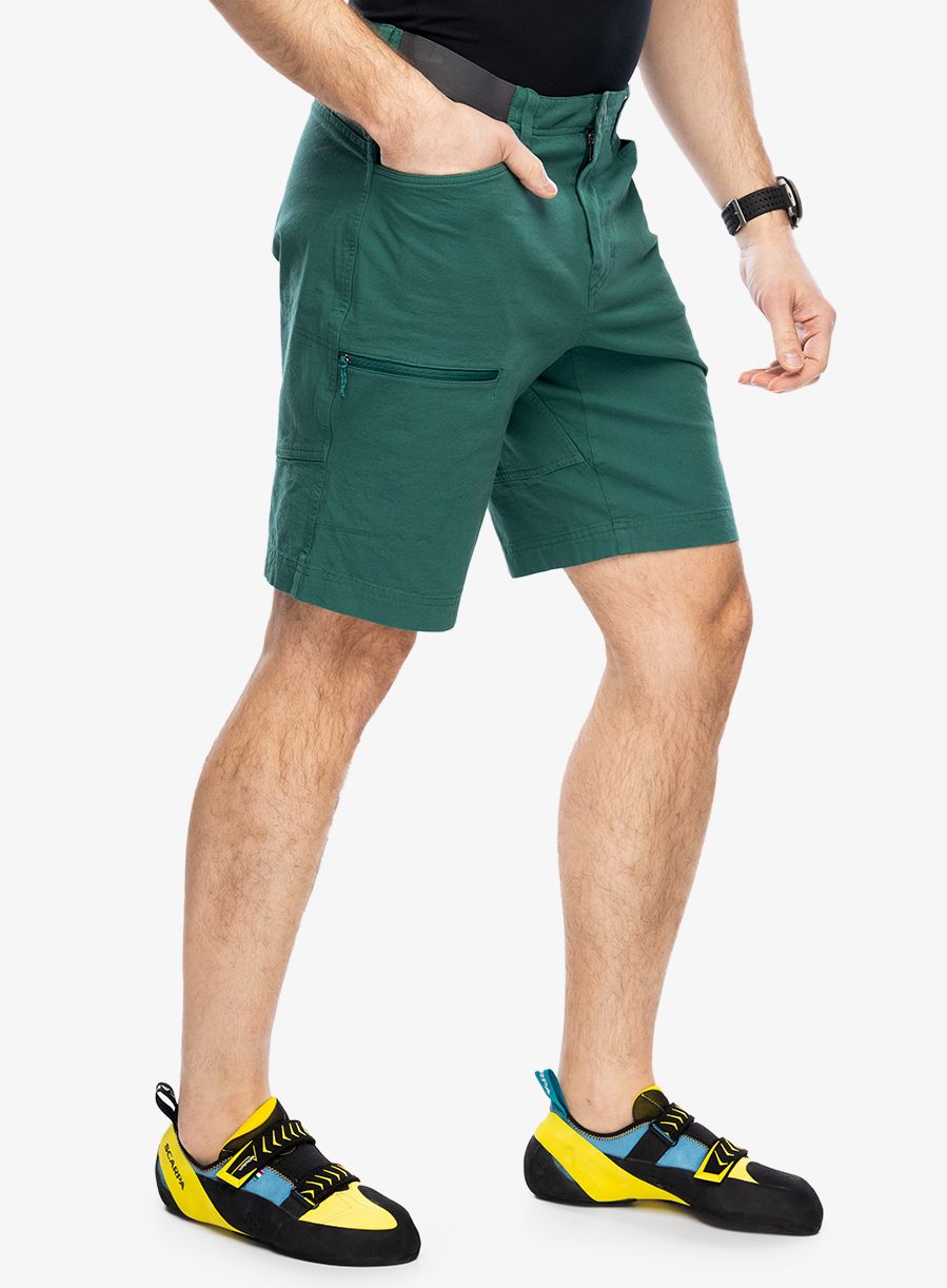 Lezecké kraťasy Patagonia Venga Rock Shorts - conifer green