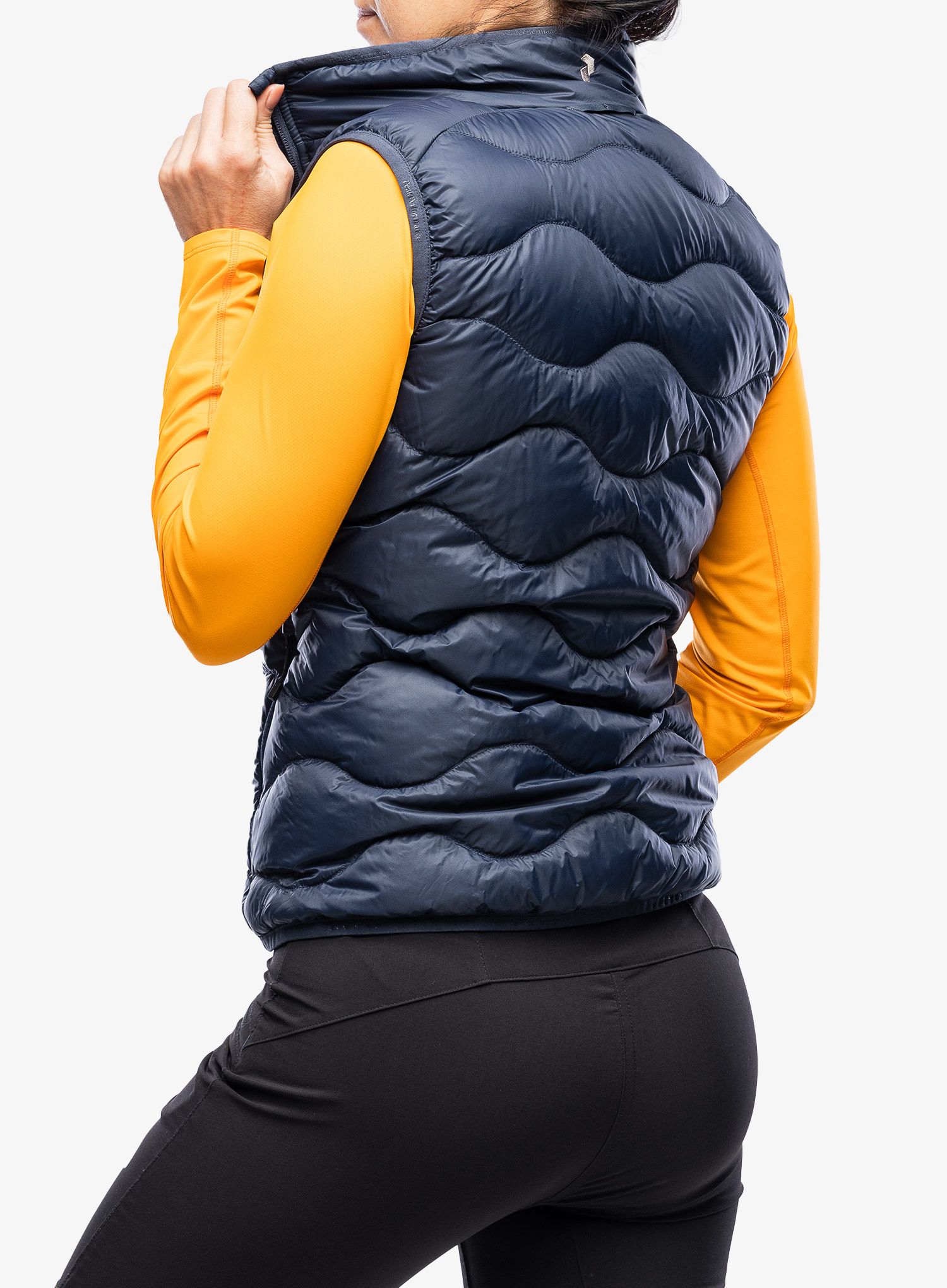 Dámská péřová vesta Peak Performance Helium Down Vest - blue