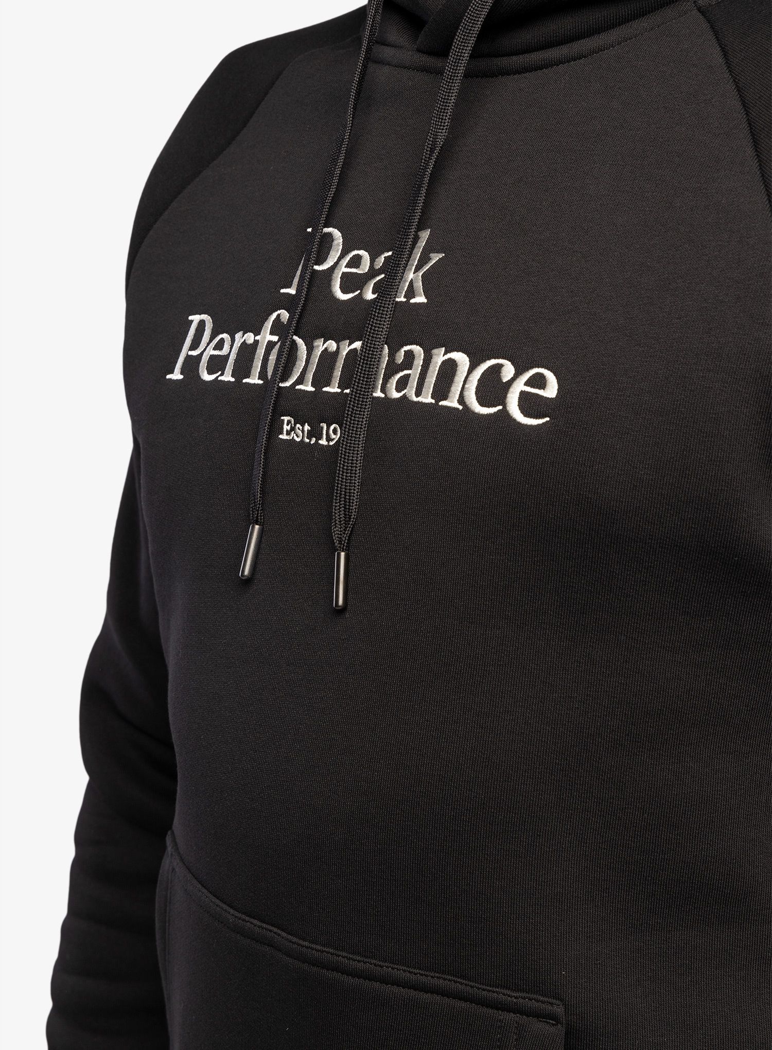 Mikina s kapucí Peak Performance Original Hood - black