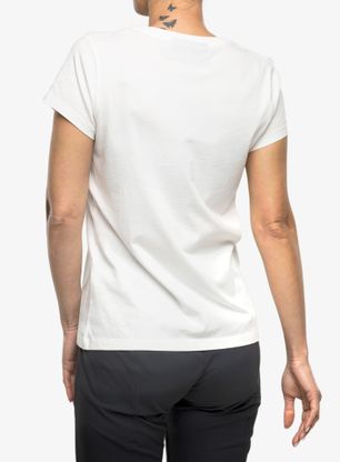 Dámské tričko s potiskem Peak Performance Original Tee - offwhite