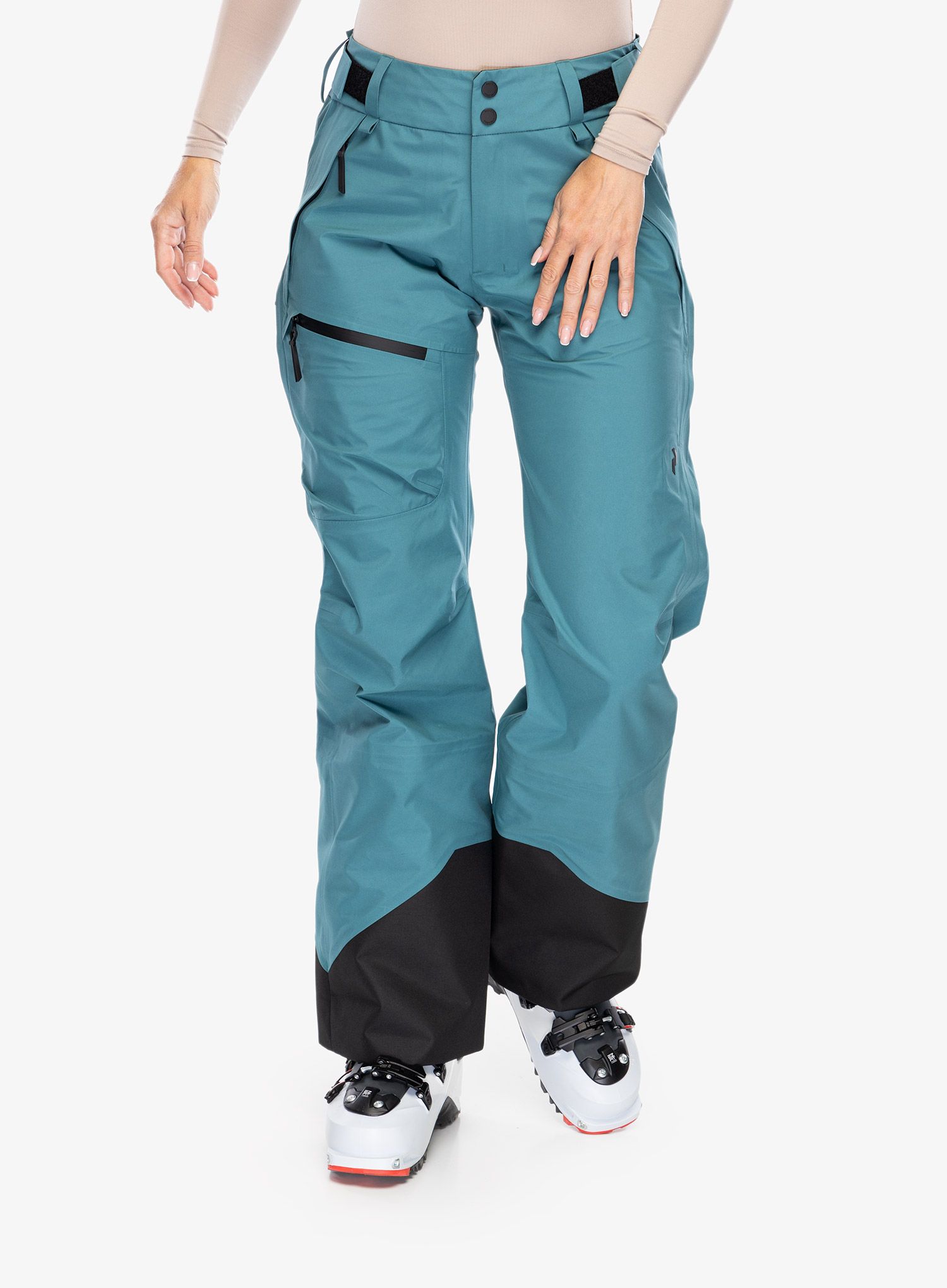 Lyžařské kalhoty dámské Peak Performance Vertical GORE-TEX 3L Pants - hydro fresh