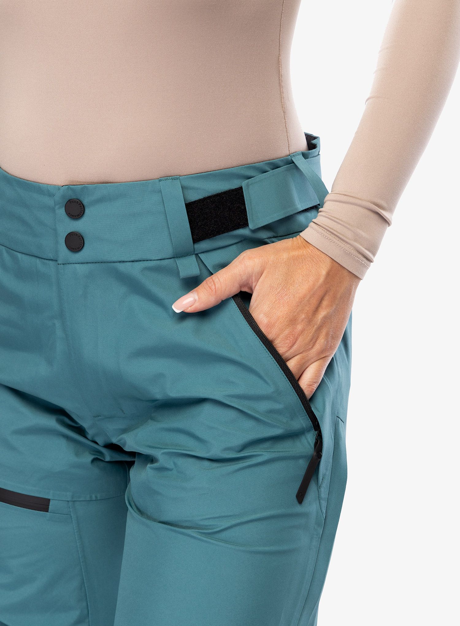 Lyžařské kalhoty dámské Peak Performance Vertical GORE-TEX 3L Pants - hydro fresh