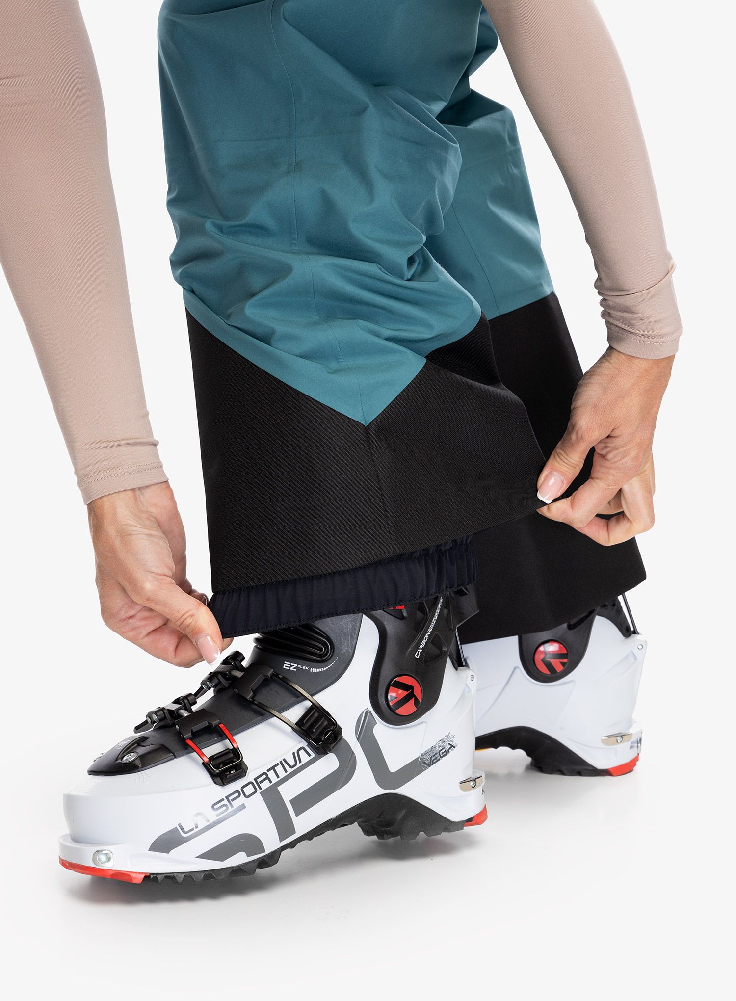 Lyžařské kalhoty dámské Peak Performance Vertical GORE-TEX 3L Pants - hydro fresh