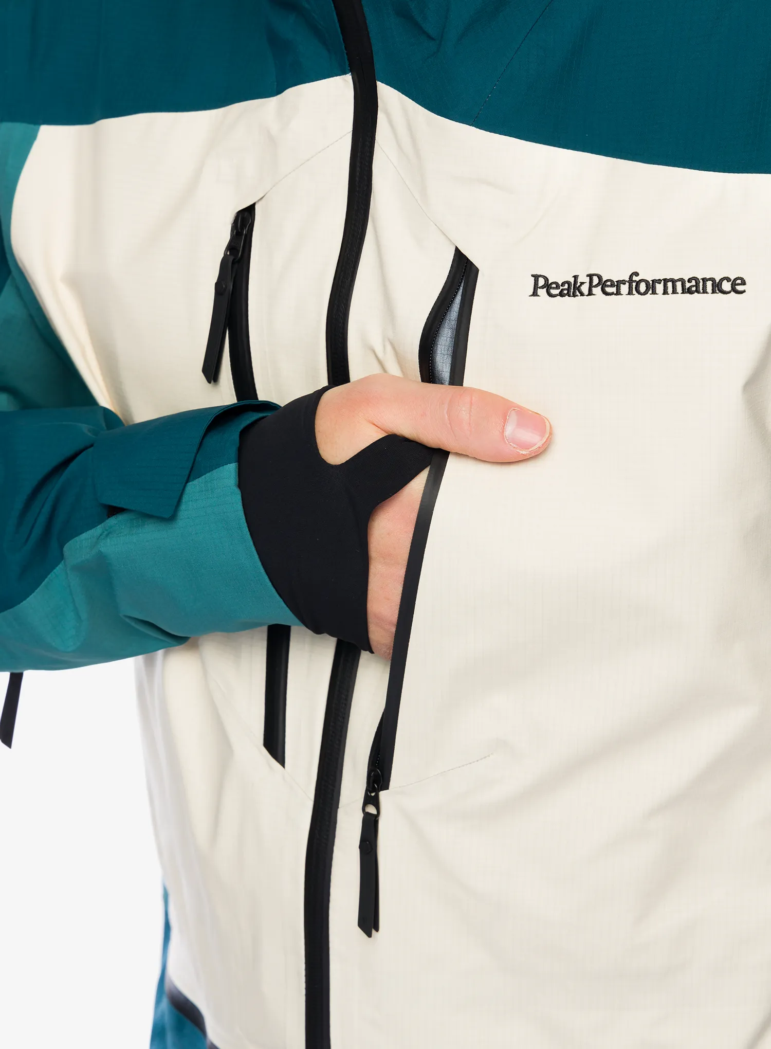 Lyžařská bunda Peak Performance Vertical GORE-TEX Pro Jacket - infinity teel