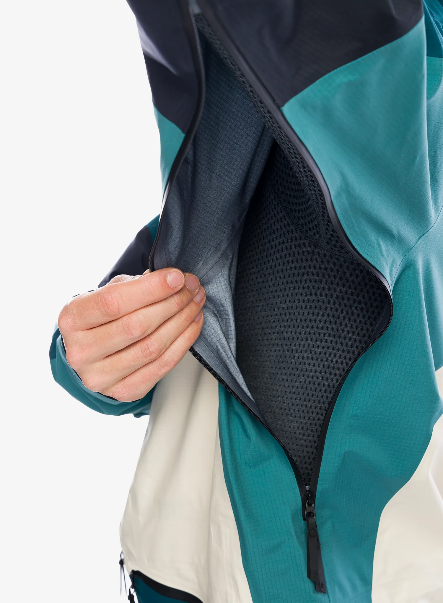 Lyžařská bunda Peak Performance Vertical GORE-TEX Pro Jacket - infinity teel