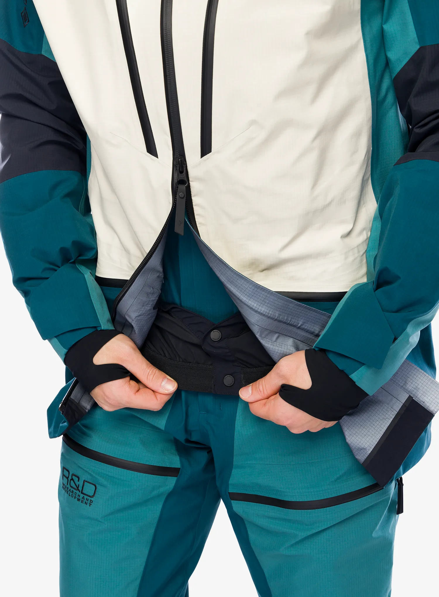 Lyžařská bunda Peak Performance Vertical GORE-TEX Pro Jacket - infinity teel