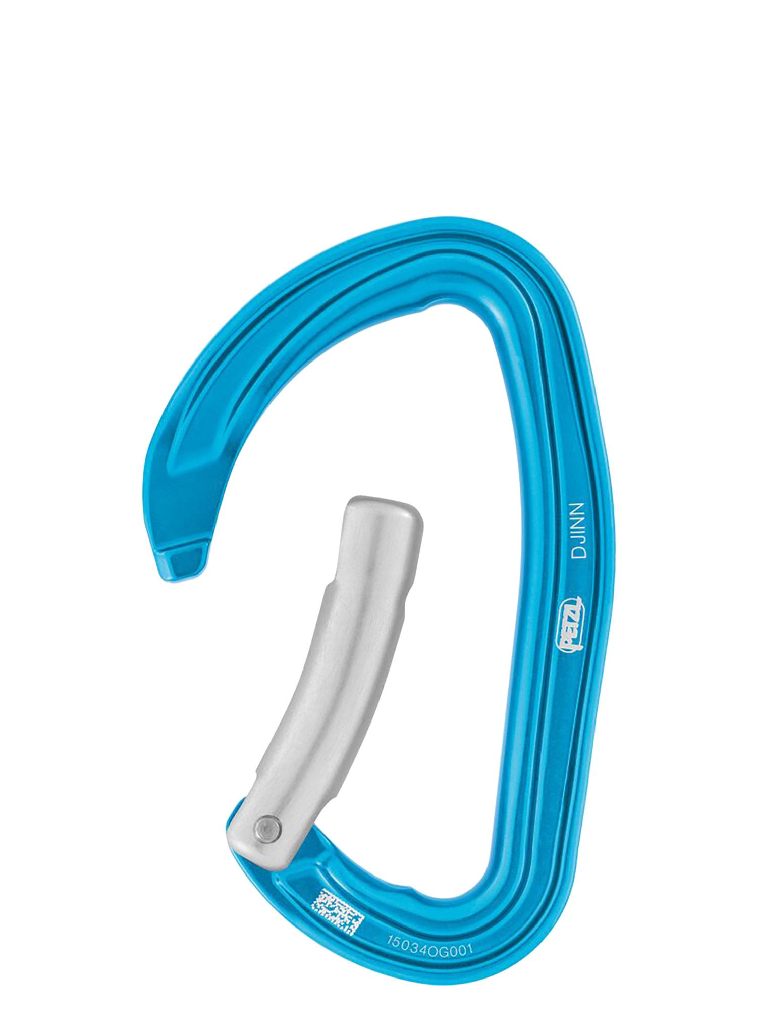 Horolezecká karabina Petzl Djinn BG - turquoise